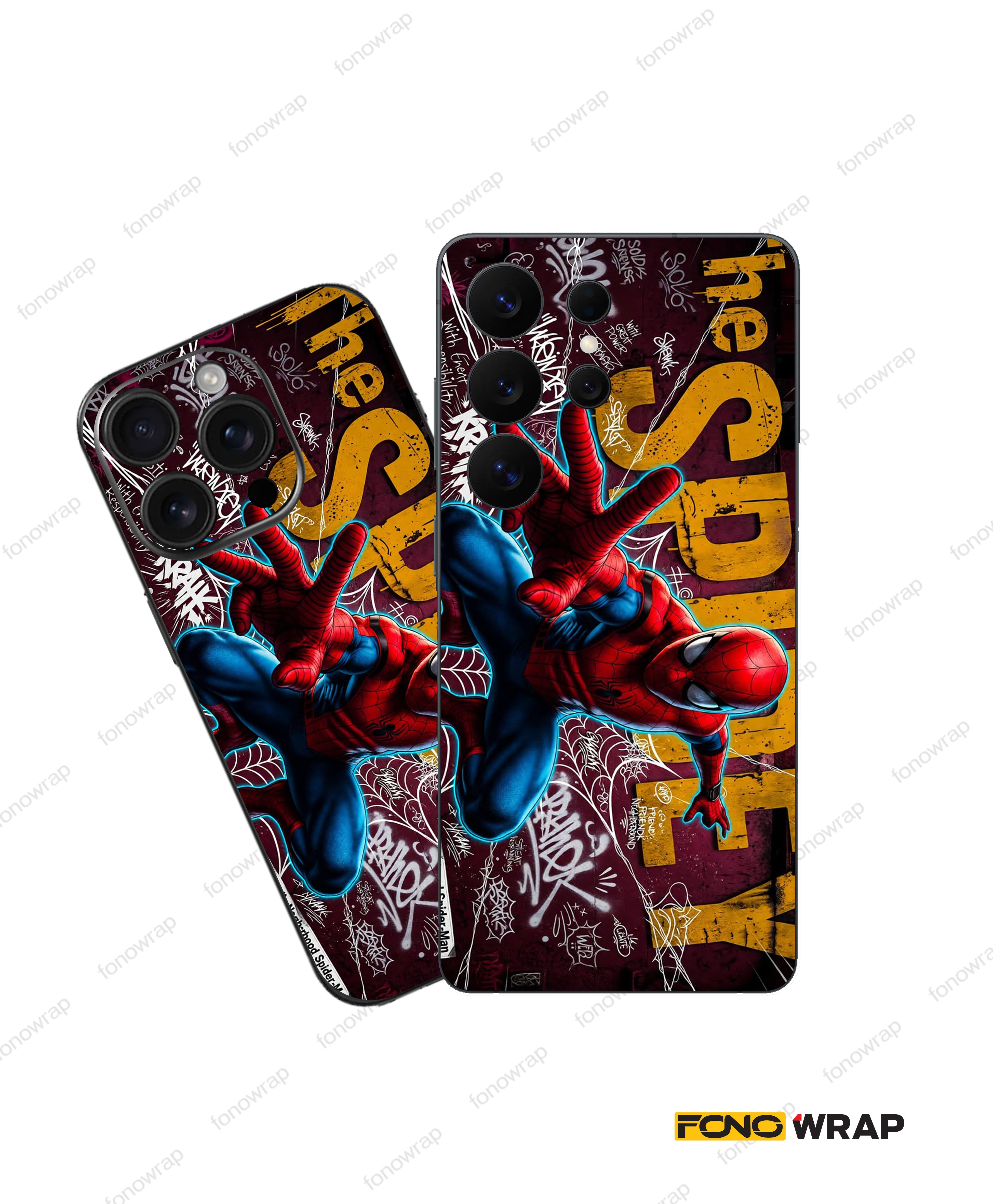 Spiderman 01  Matte Mobile Skin