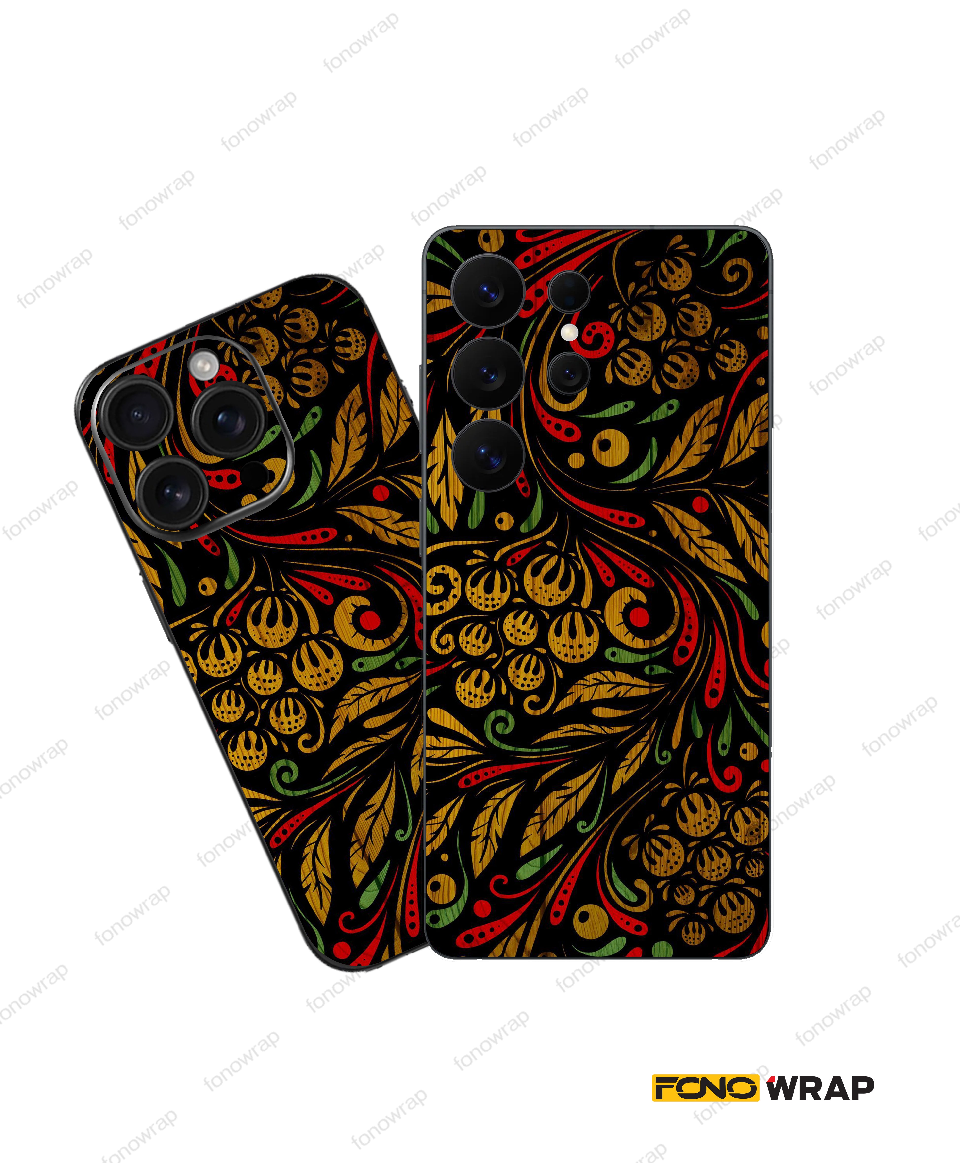 Blossom Feather Matte Mobile Skin