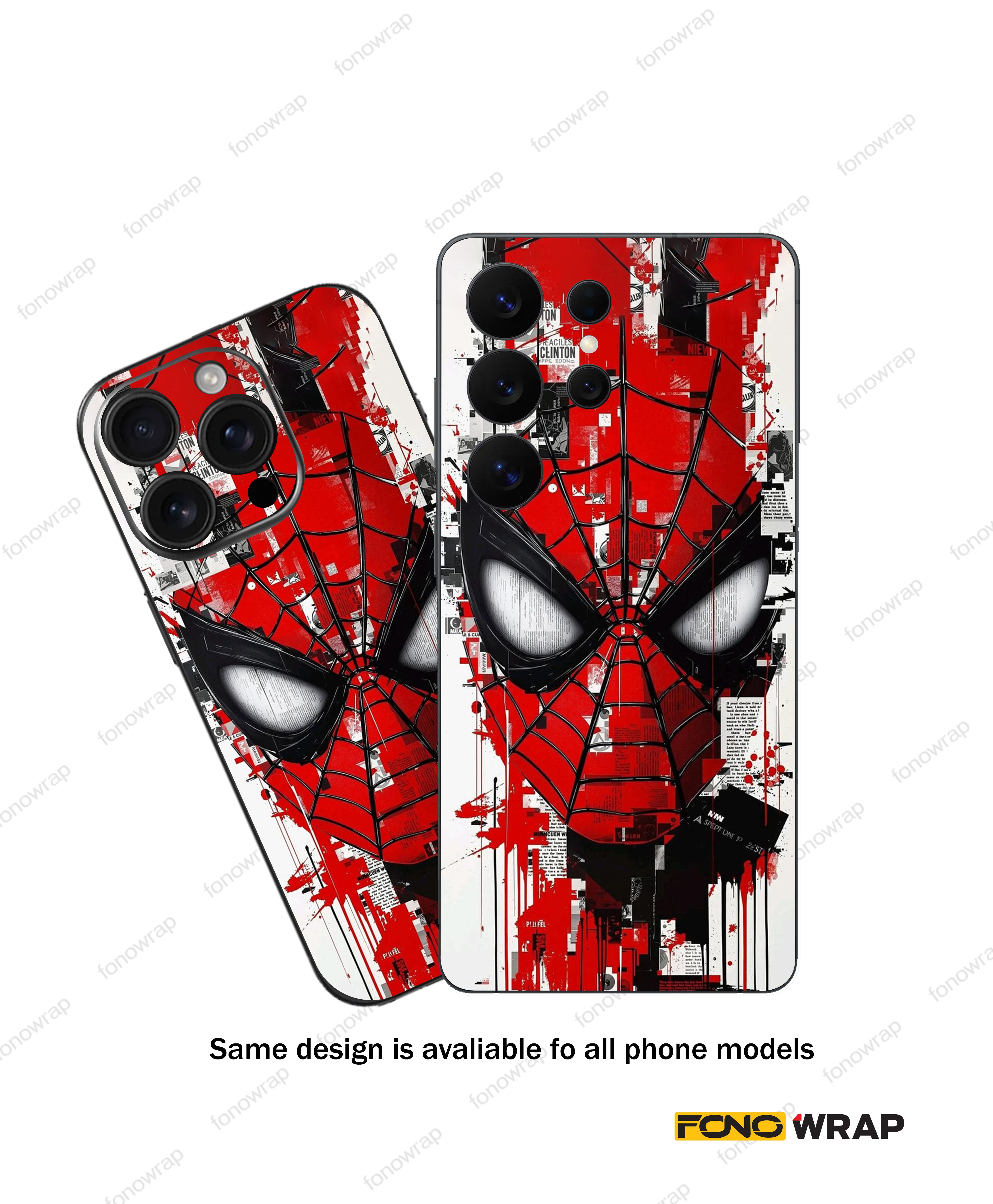 Spiderman1 Matte Mobile Skin