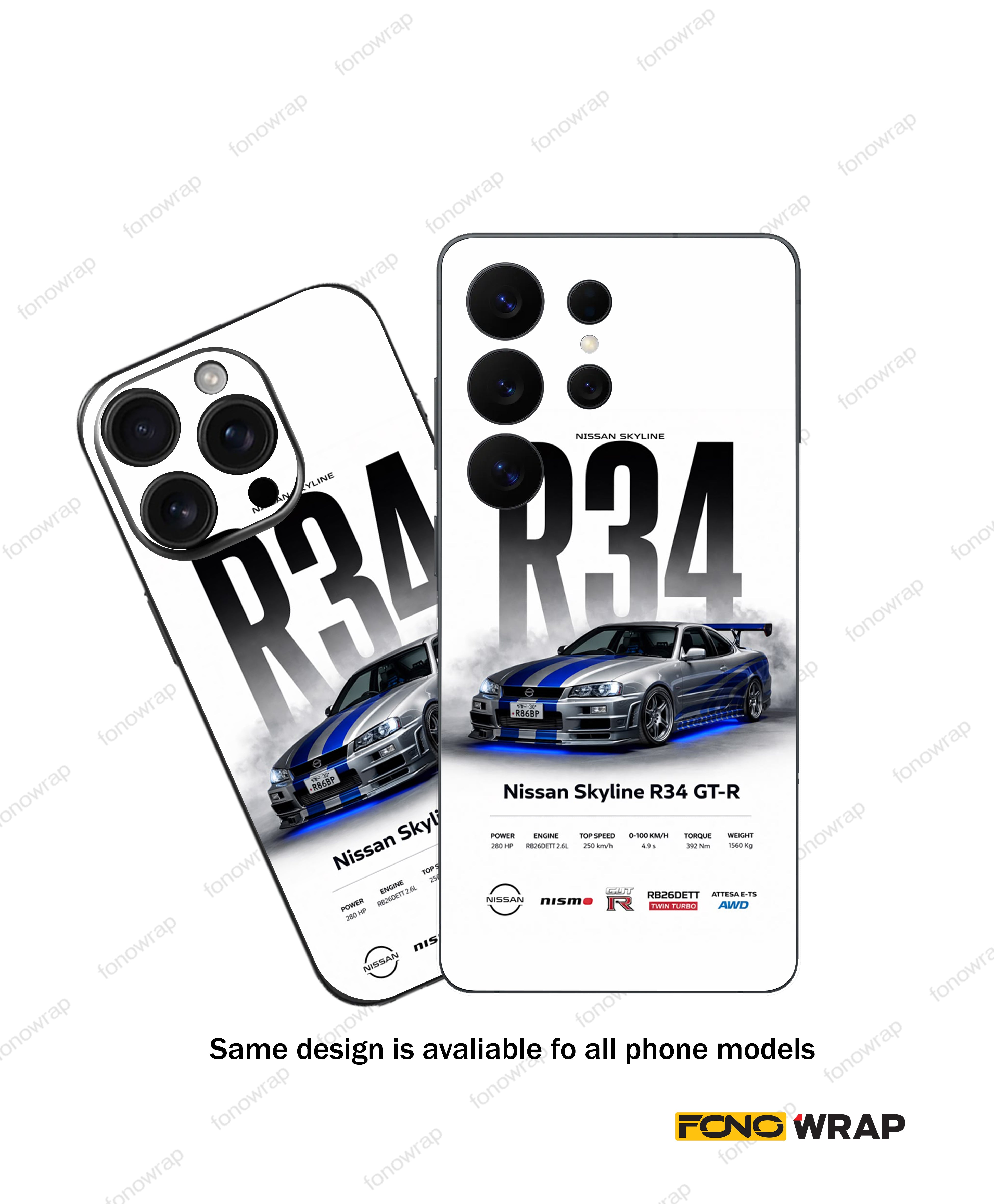 GTR  Matte Mobile Skin