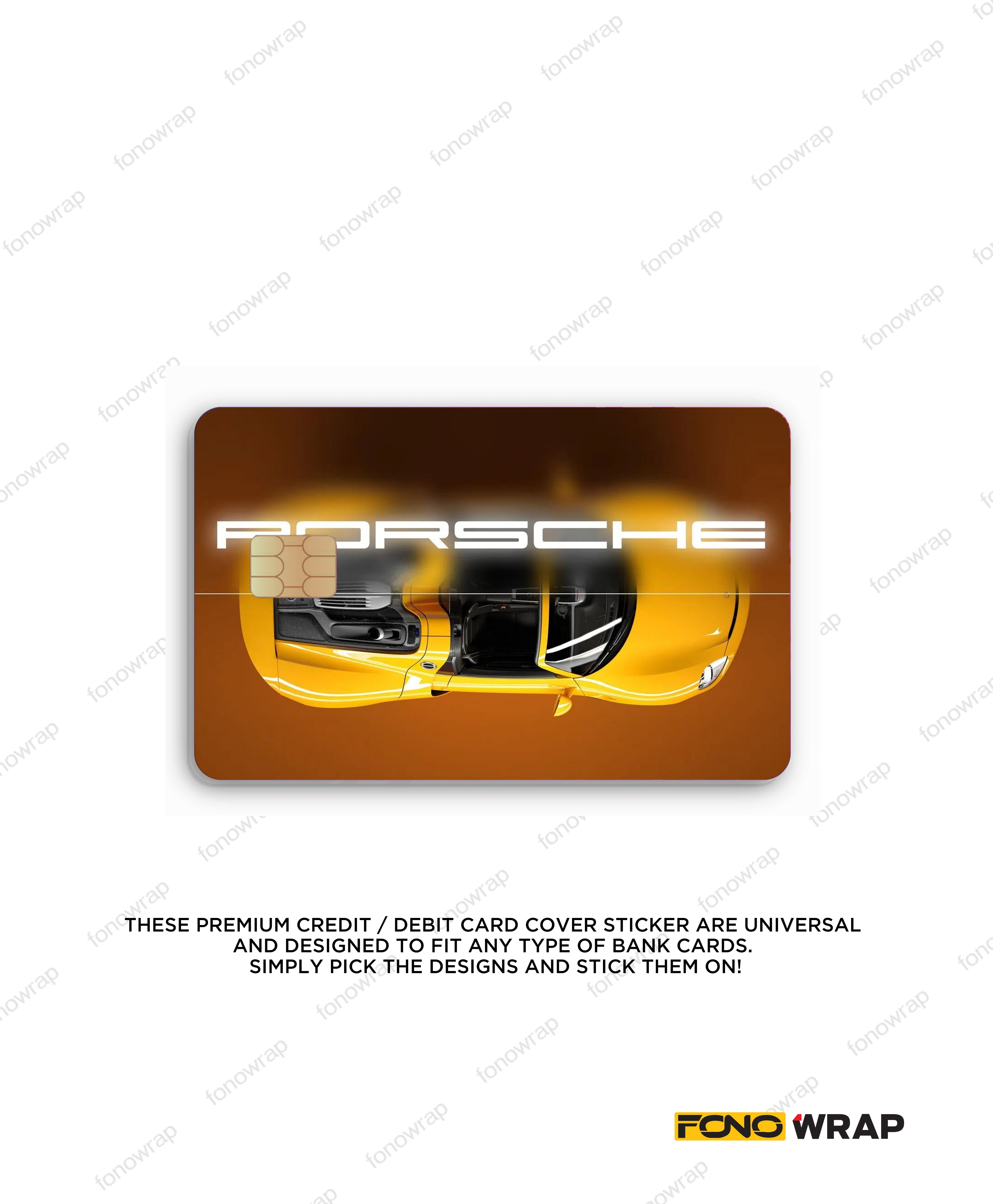 Cayman Yellow ATM Card Skin