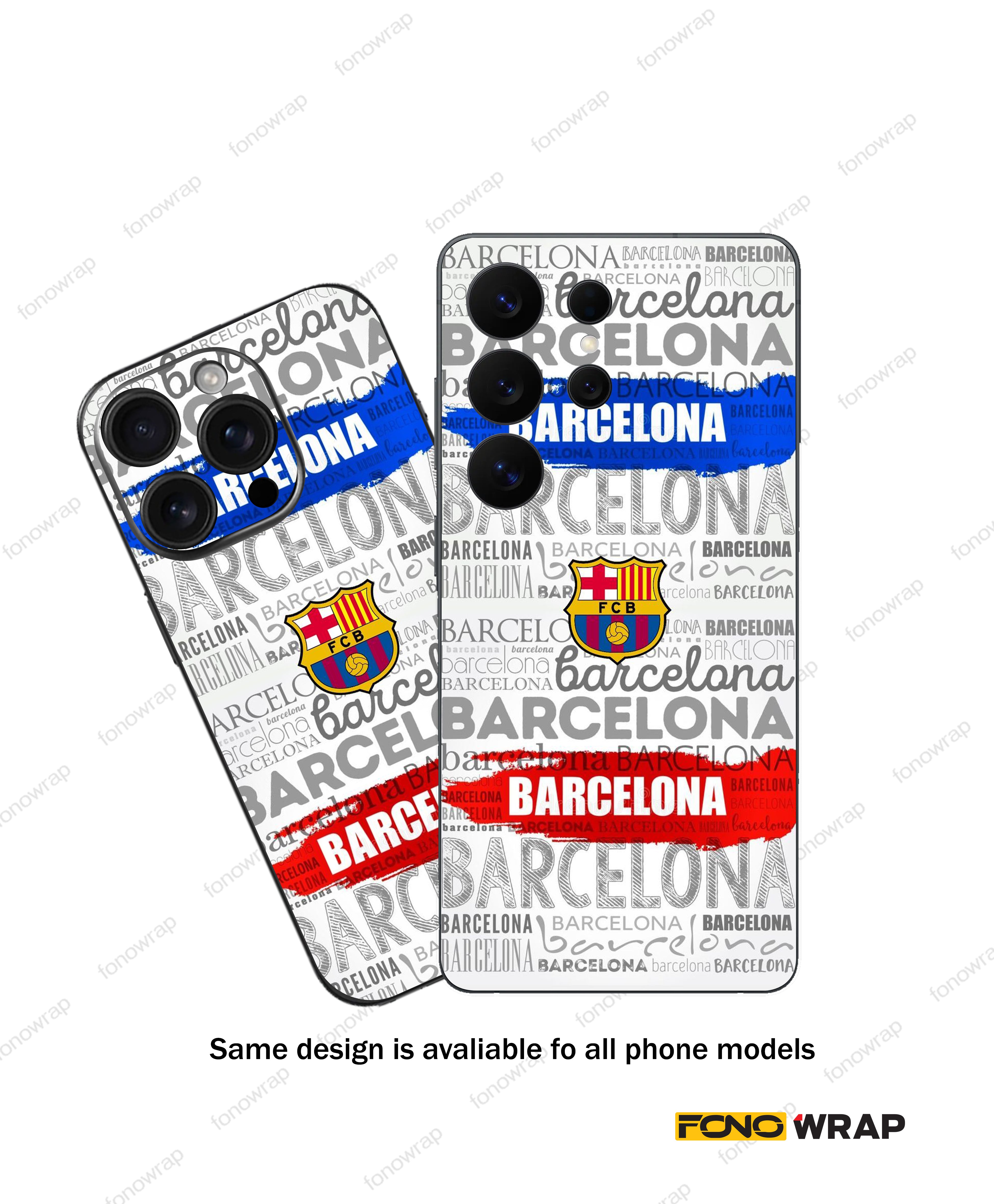Barcelona  Matte Mobile Skin