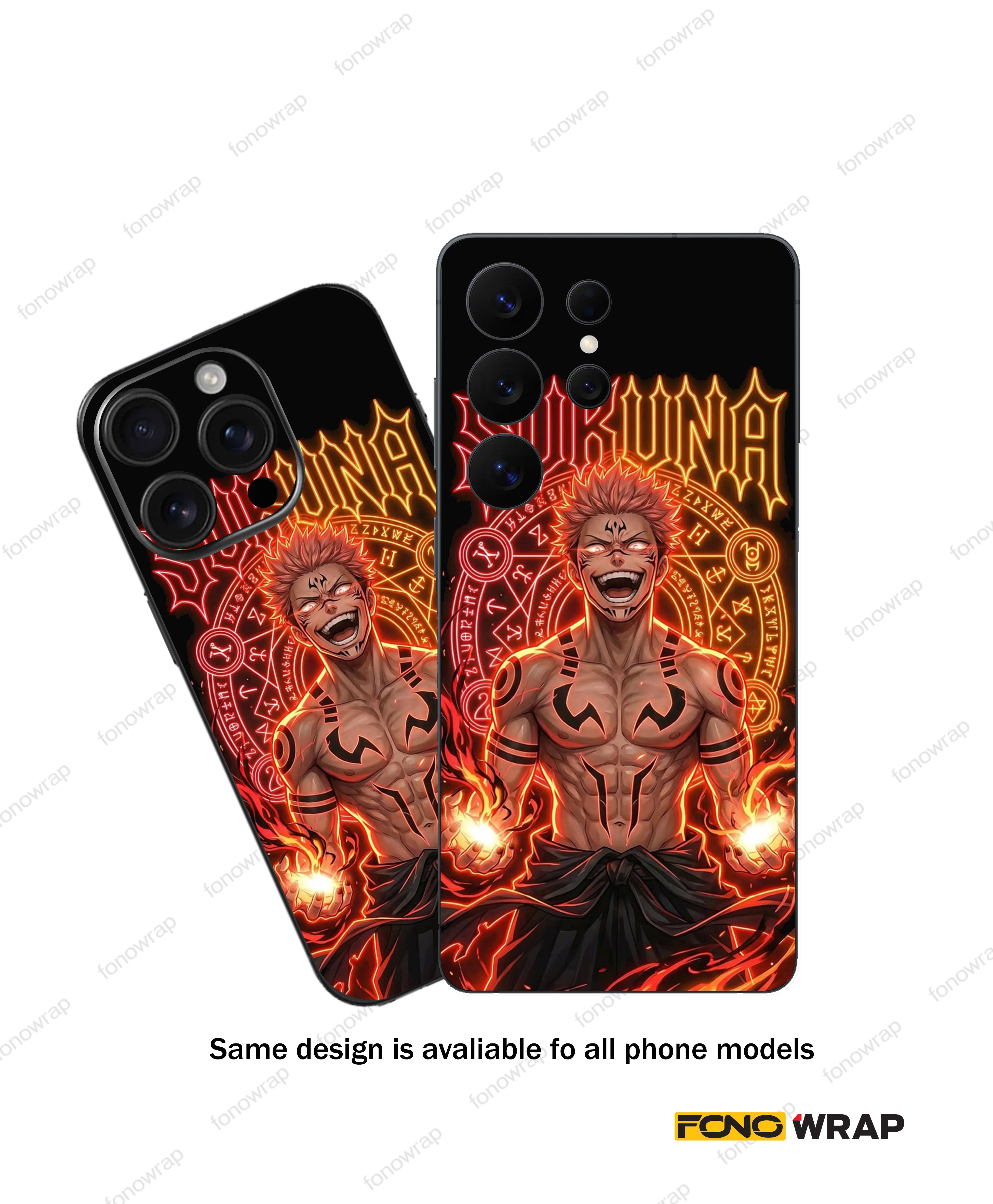 Kaisen Anime Matte Mobile Skin