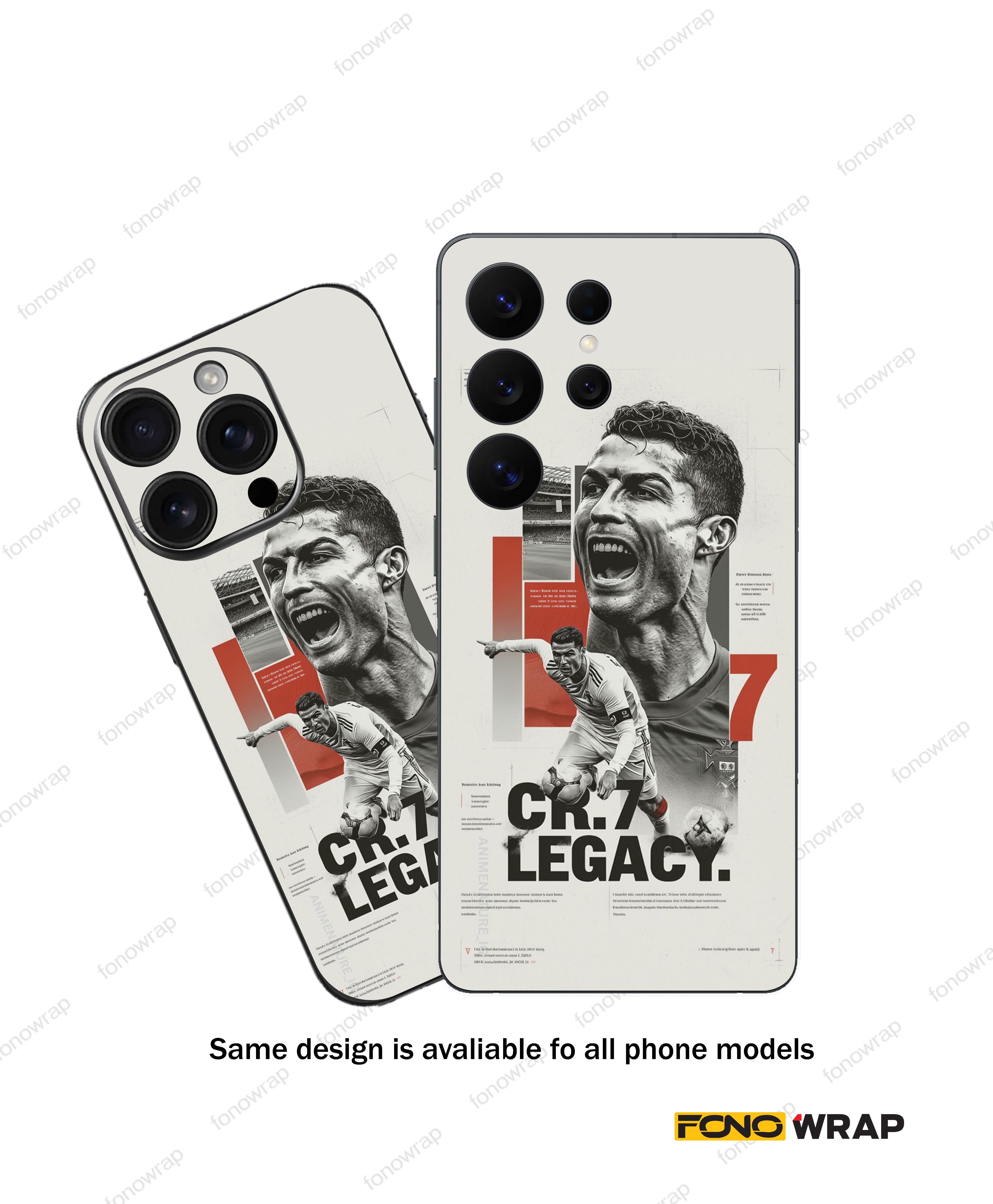 CR 7 Matte Mobile Skin