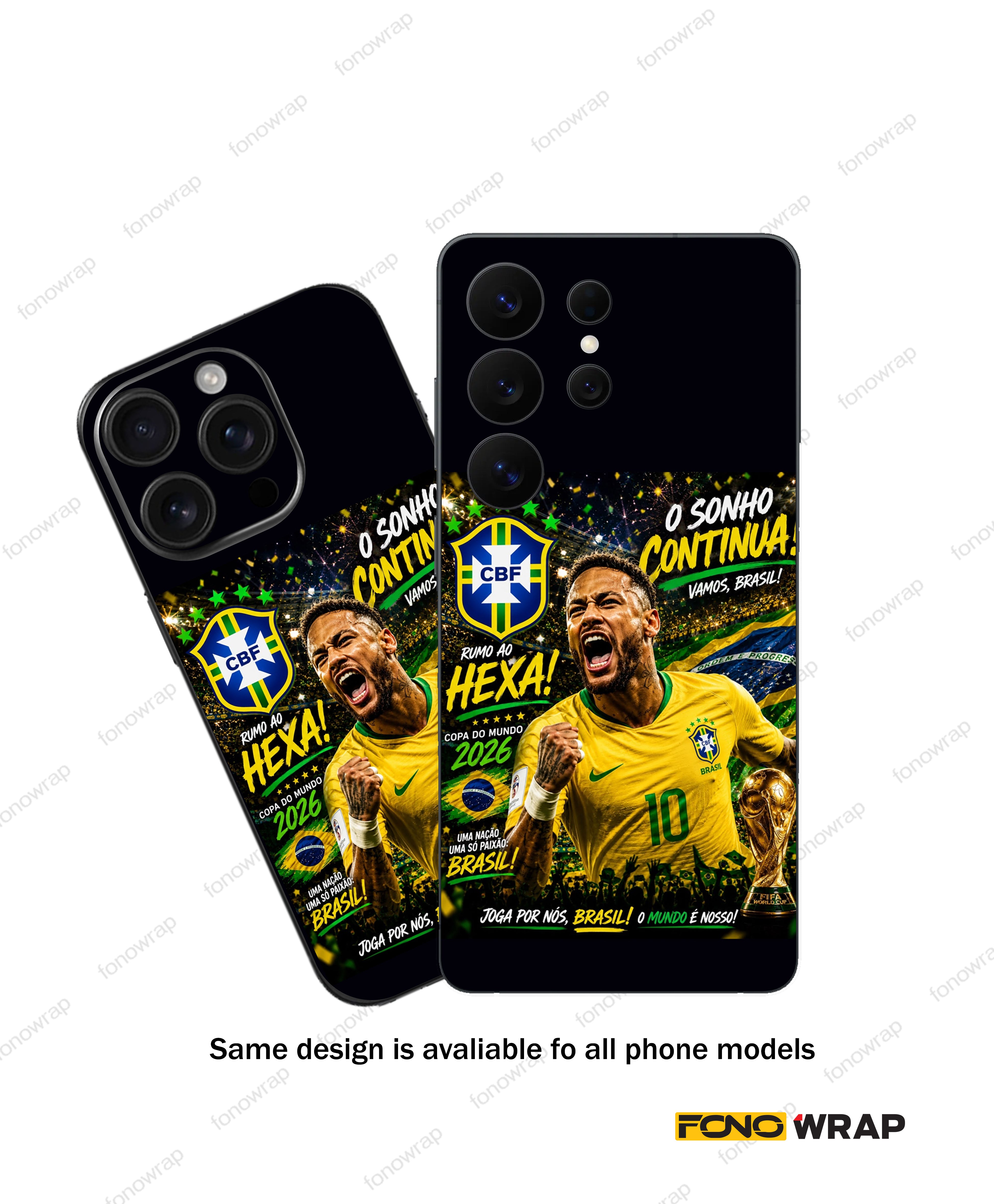 Neymar JR Matte Mobile Skin