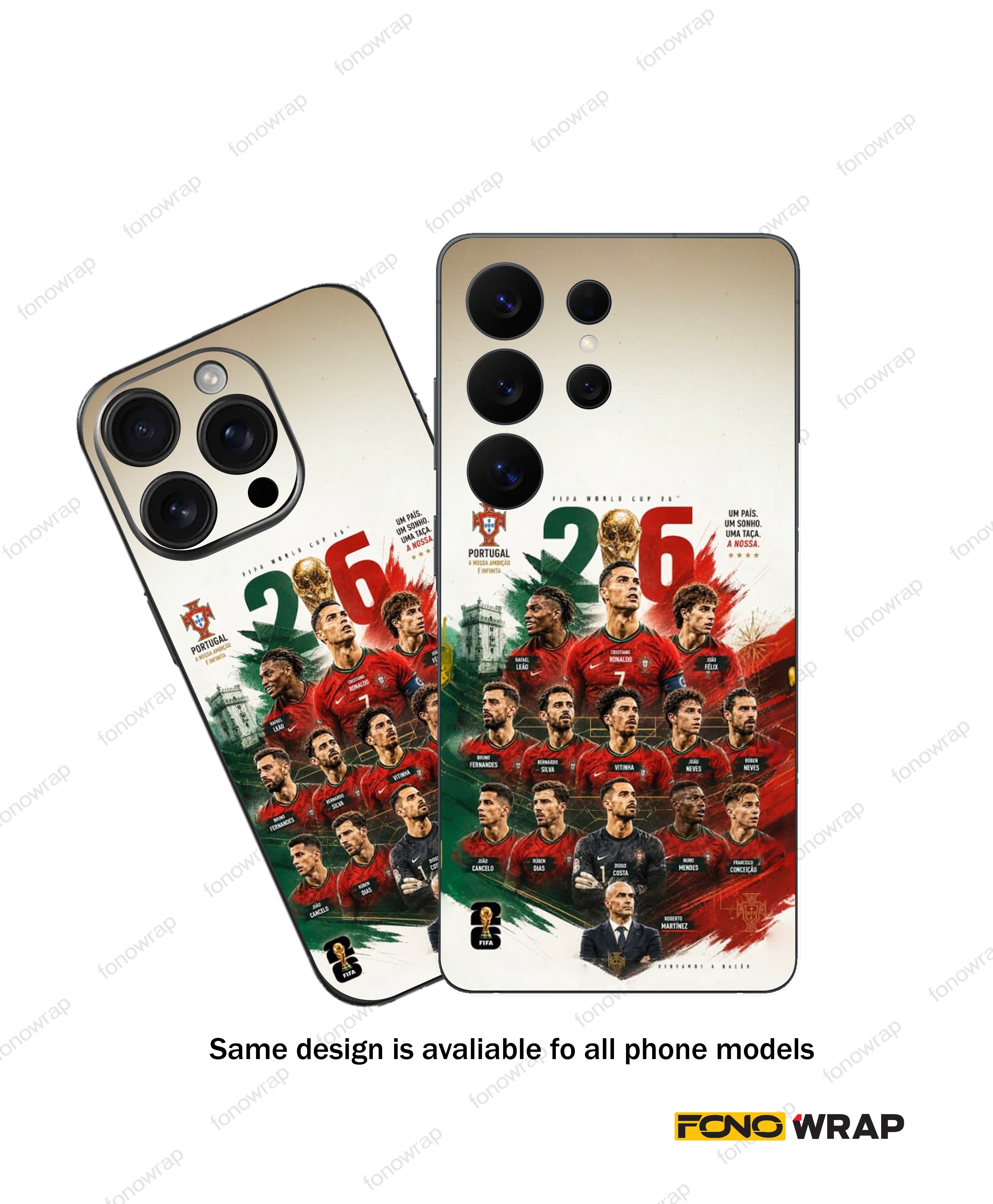 Portugal  Matte Mobile Skin