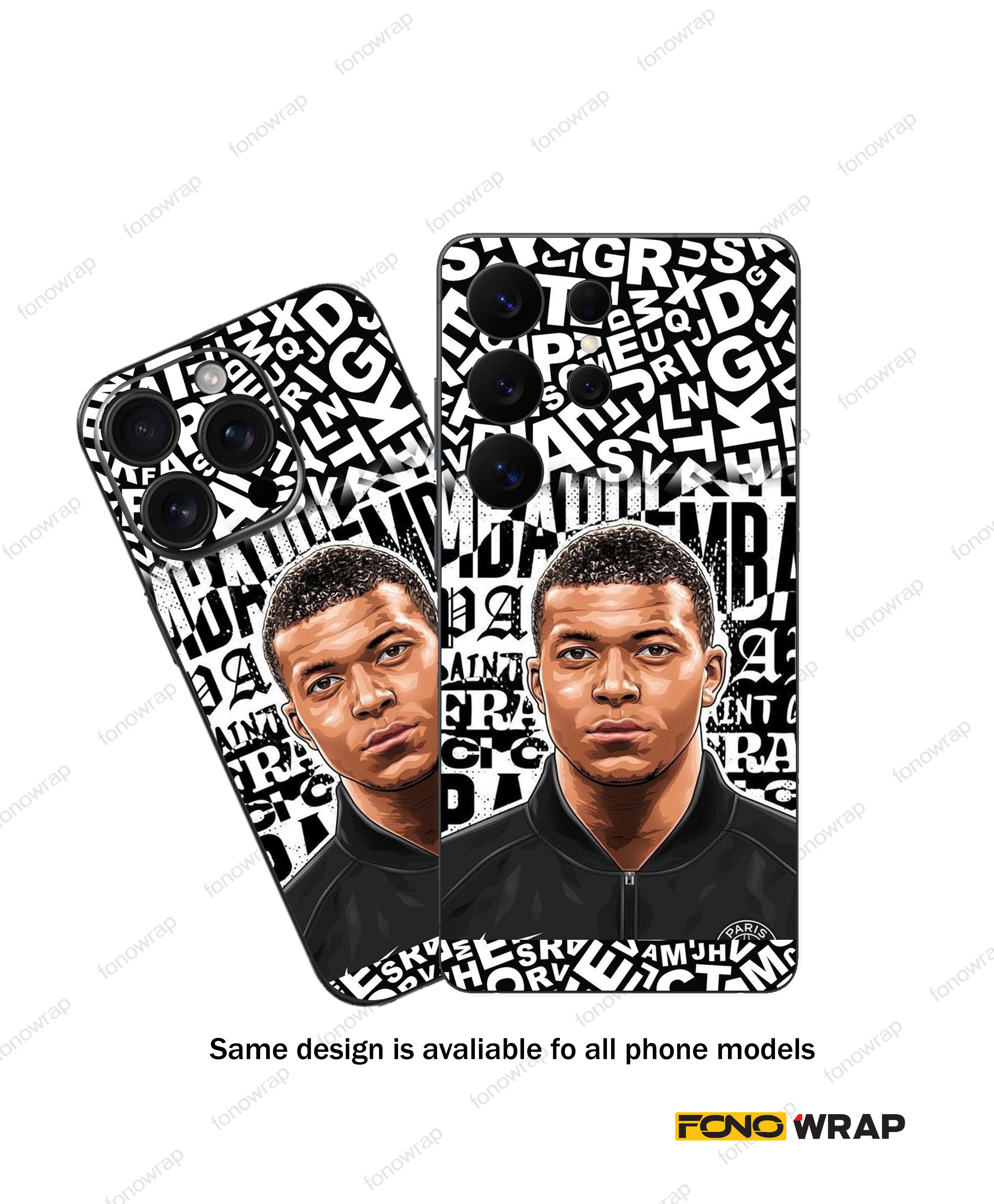 Kylian Mbappe Matte Mobile Skin