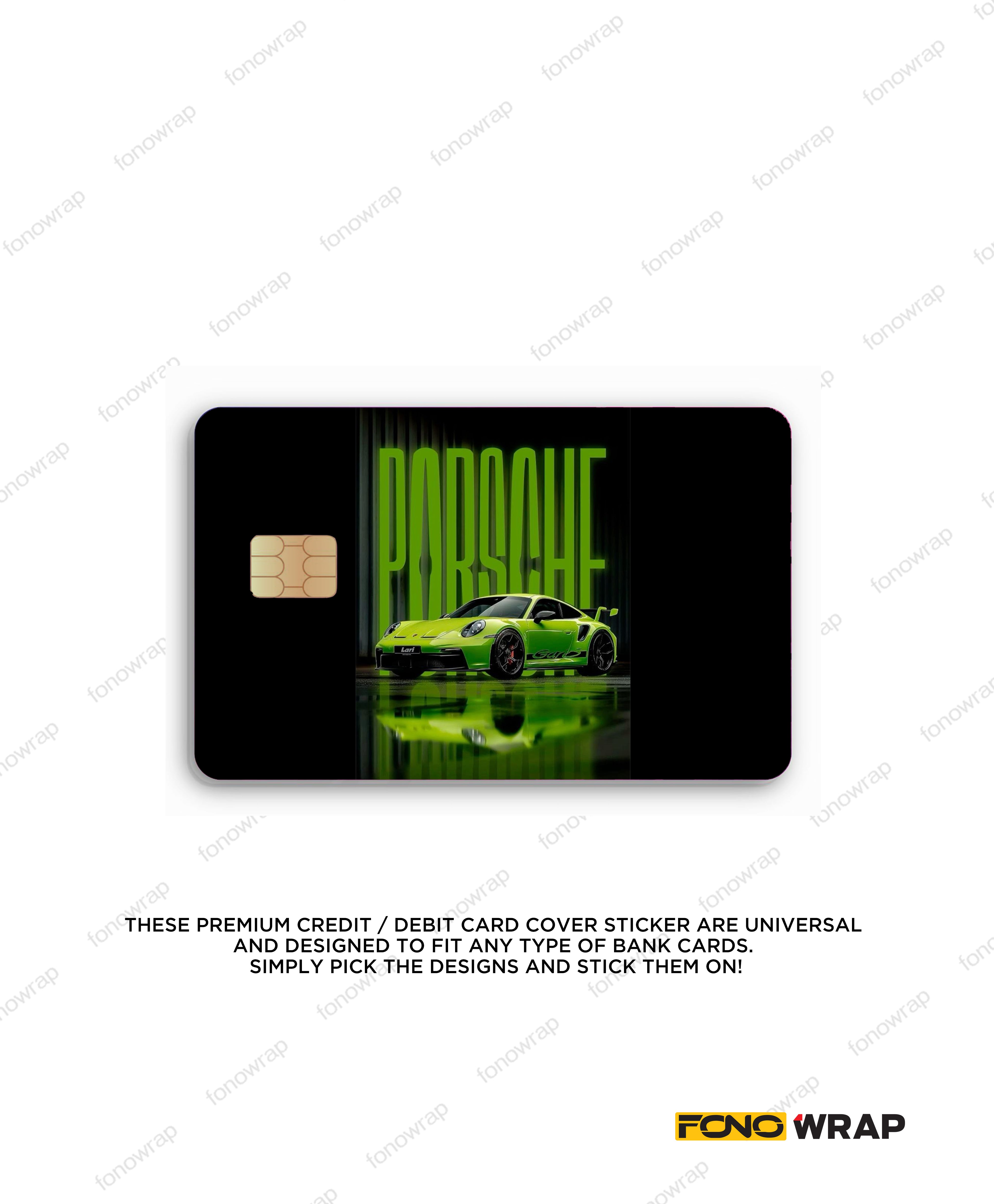 Turbo Green ATM Card Skin