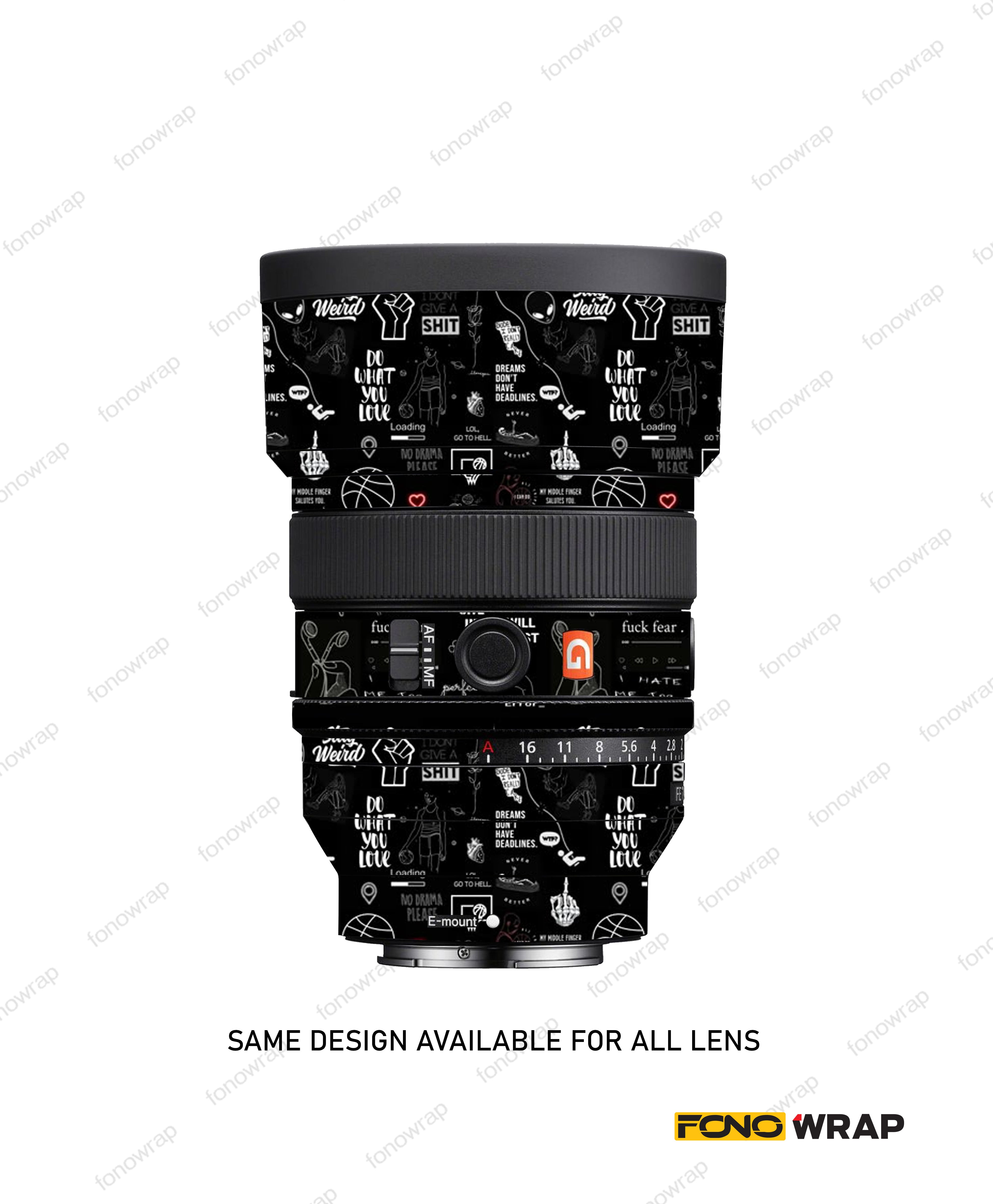 Inspiration Black  Lens Skin
