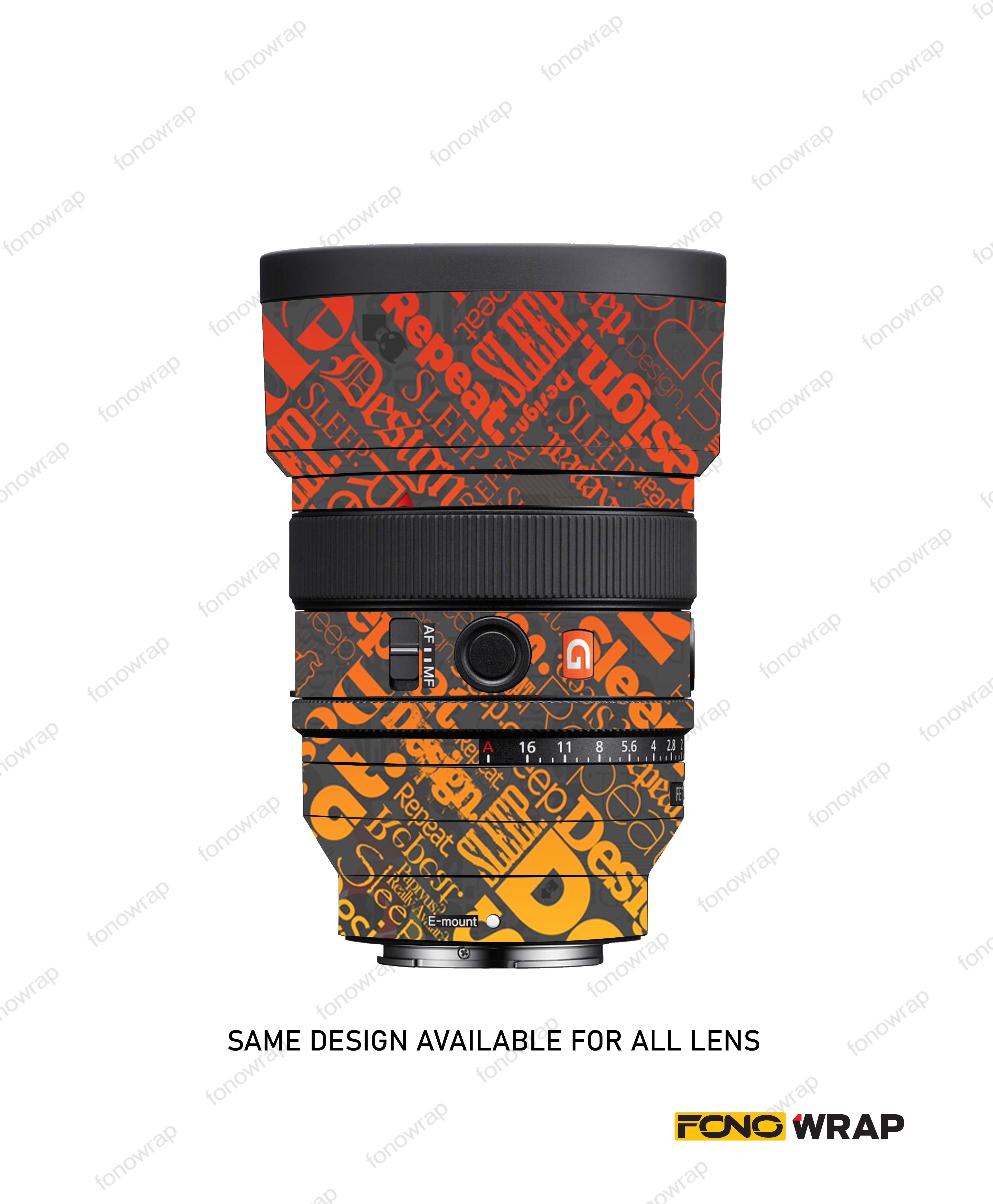 Gradient Re Designed  Lens Skin