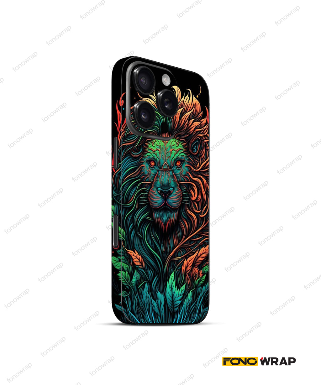 Astral Roar Embossed Mobile Skin