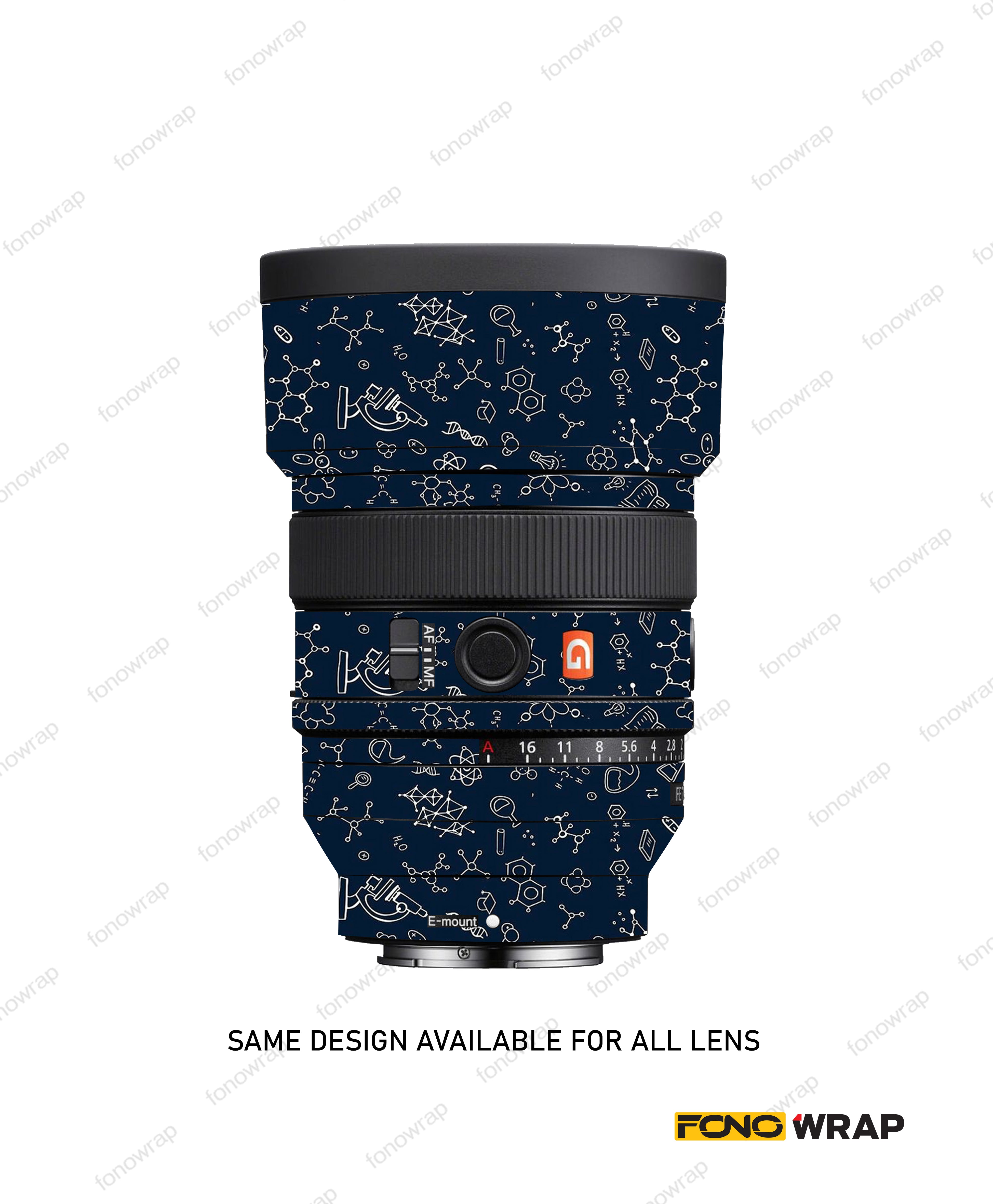 Doodle Navy Blue Lens Skin