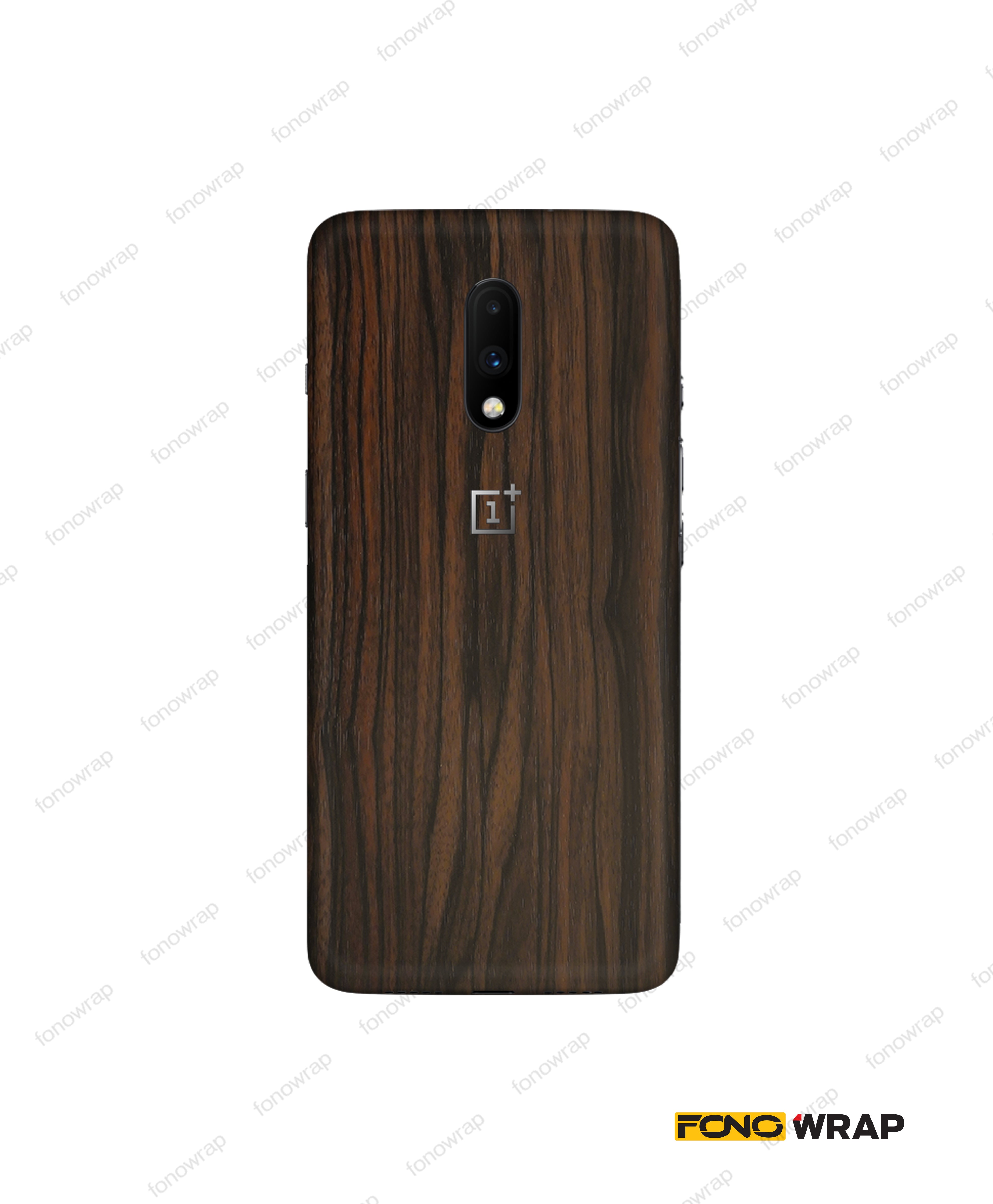 Ebony Wood Textured Mobile Skin