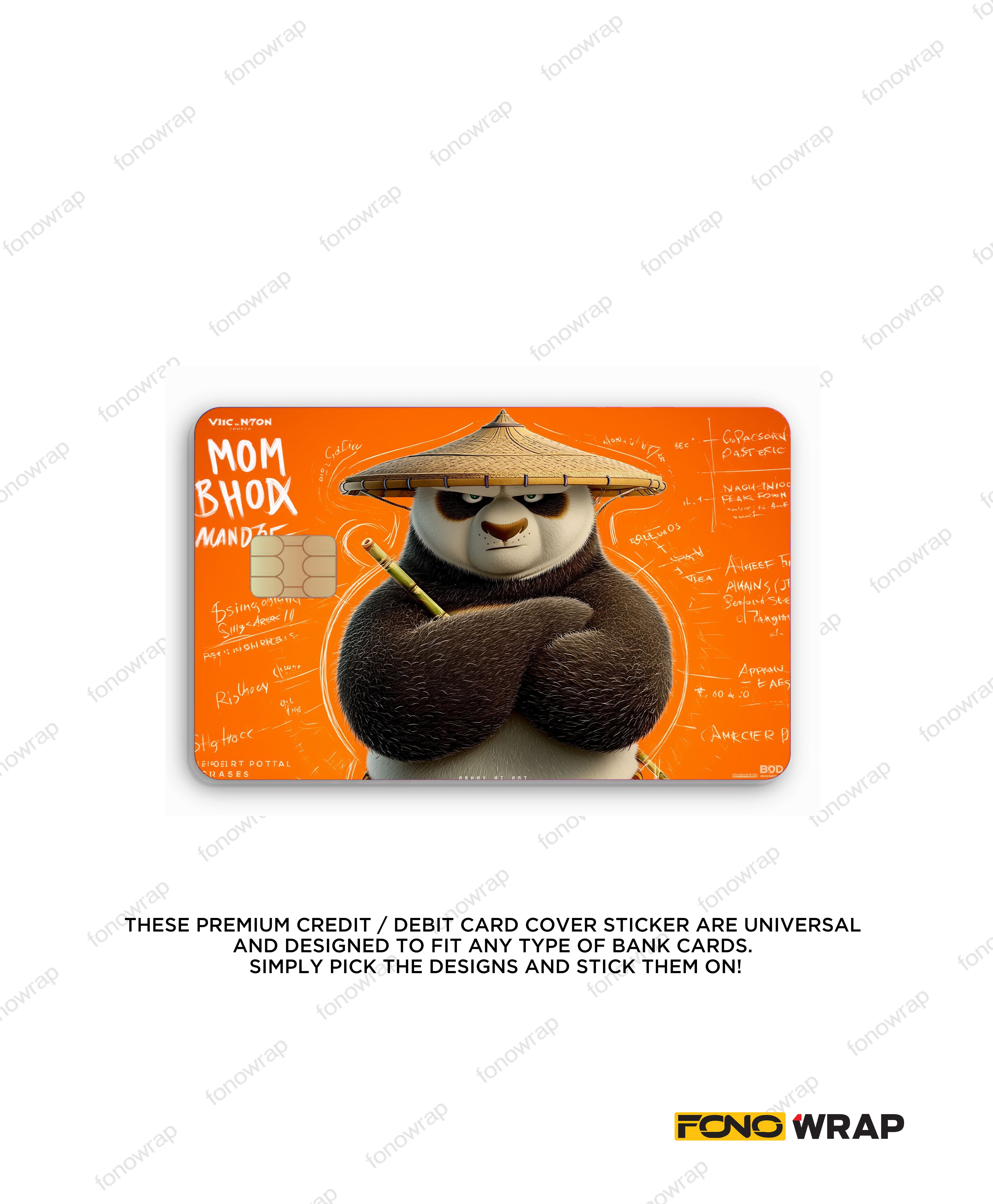 Kung Fu Panda 02 ATM Card Skin
