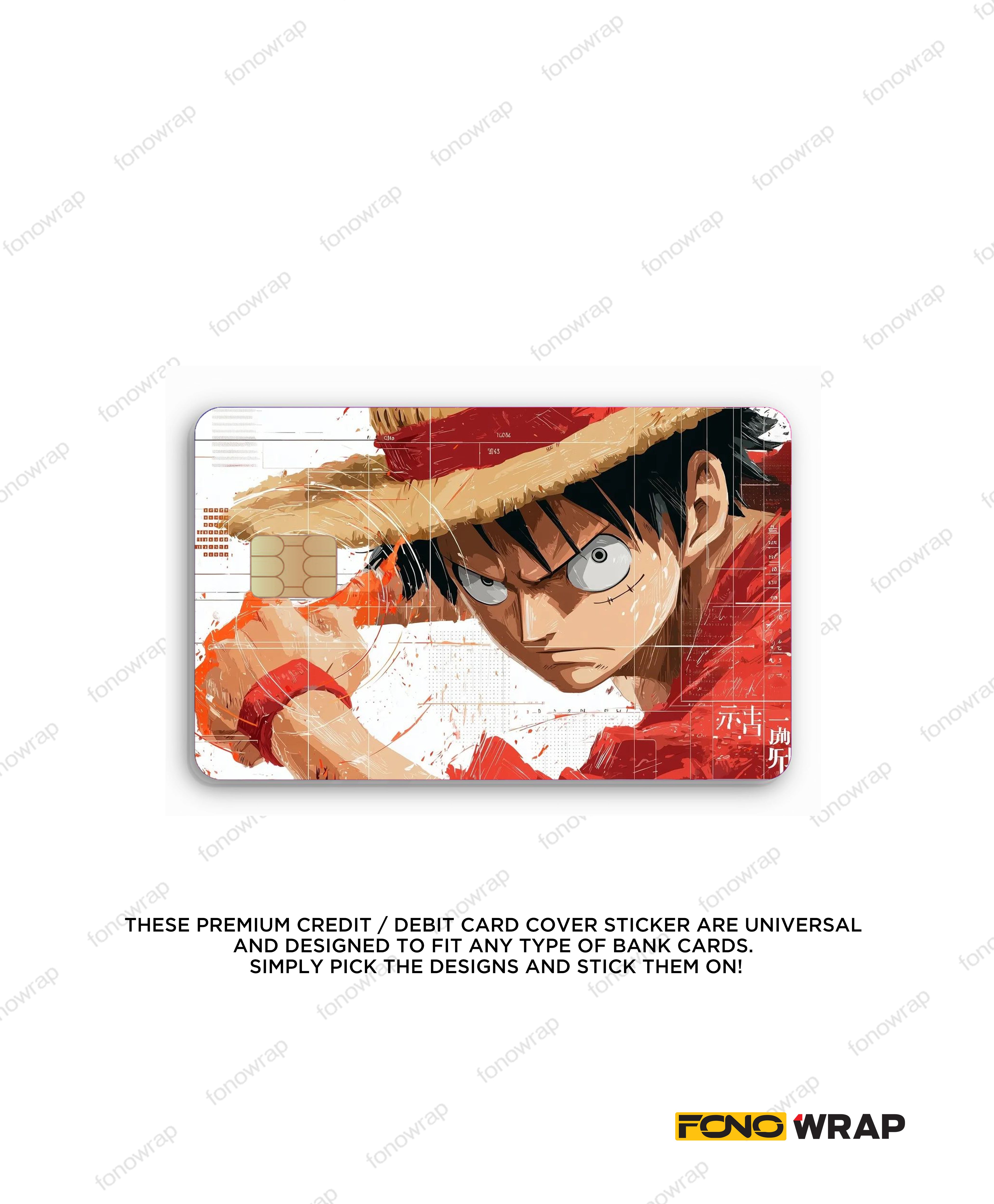 Luffy ATM Card Skin
