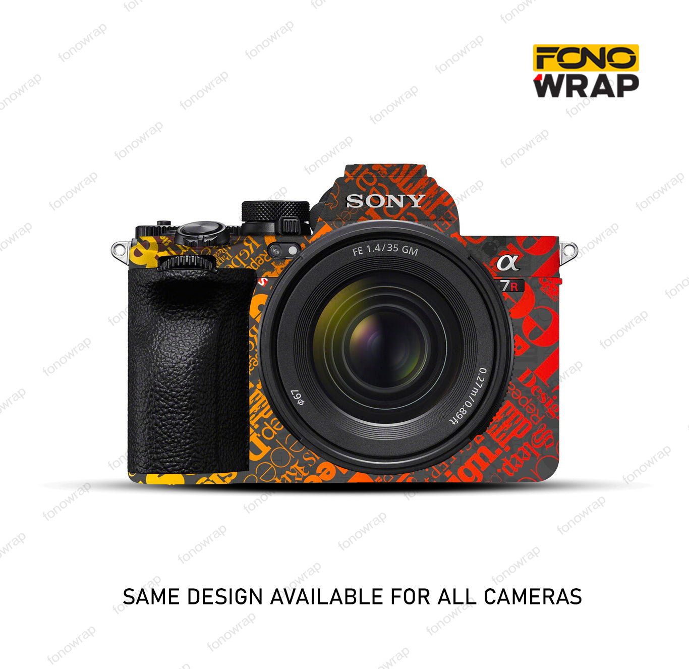 Gradient Re Designed Camera Skin