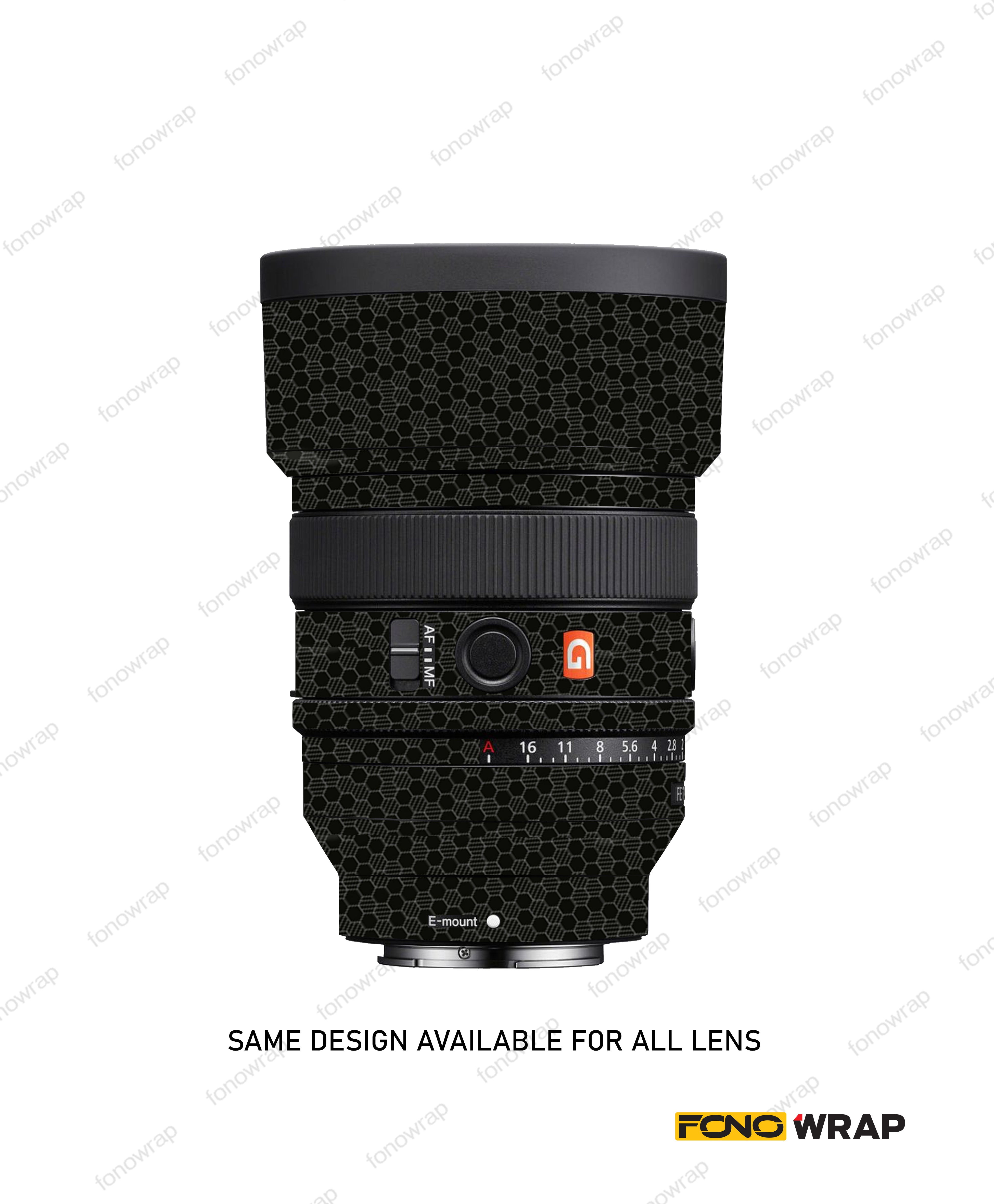 Honeycomb Printed  Lens Skin