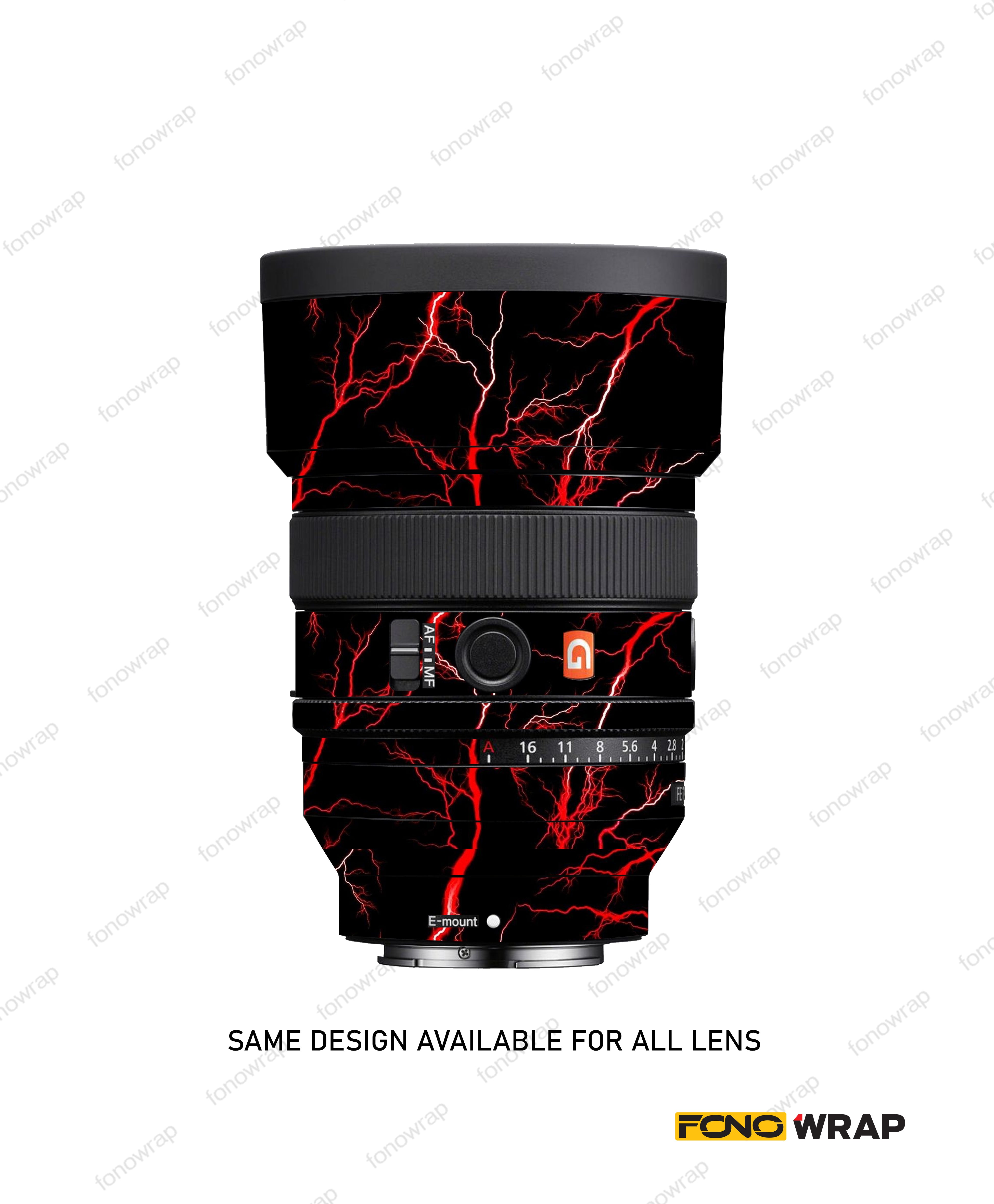 Flame Red Multi Lens Skin