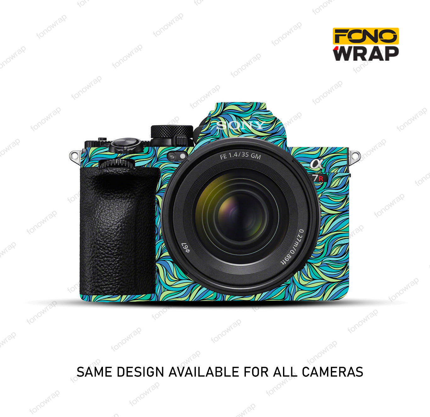 Ocean Waves Camera Skin