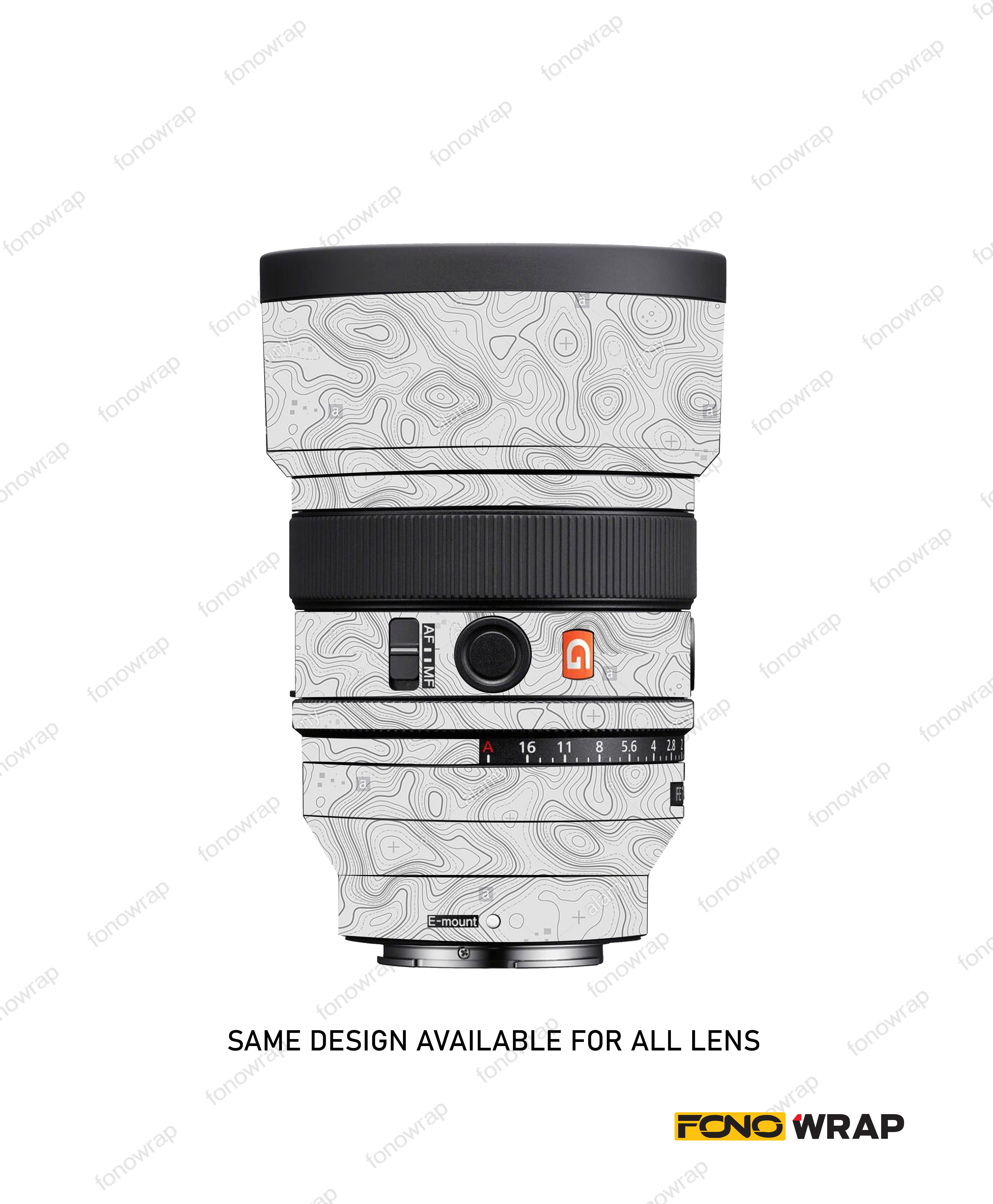 White contour Lens Skin