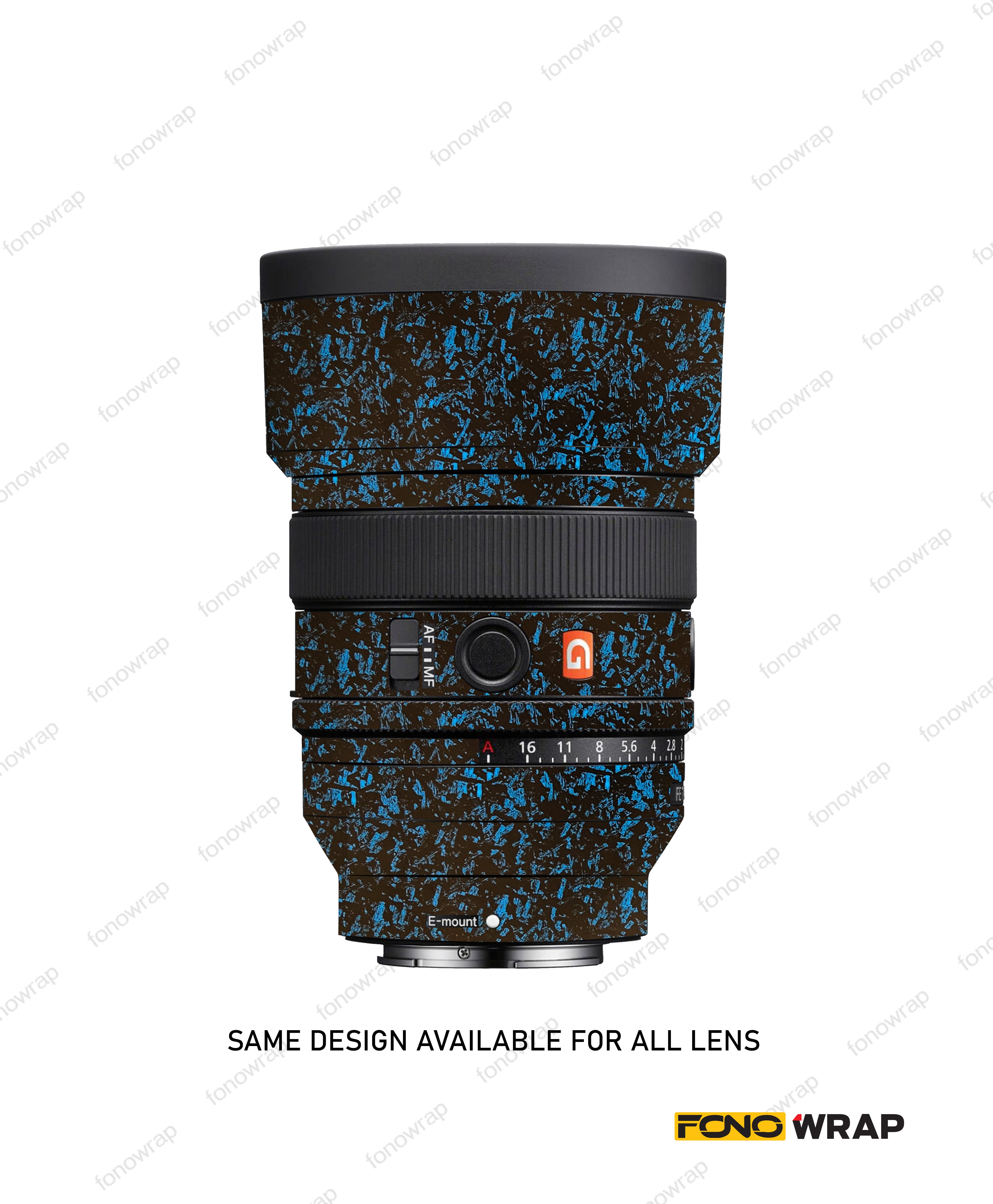 Bloom Blue Lens Skin
