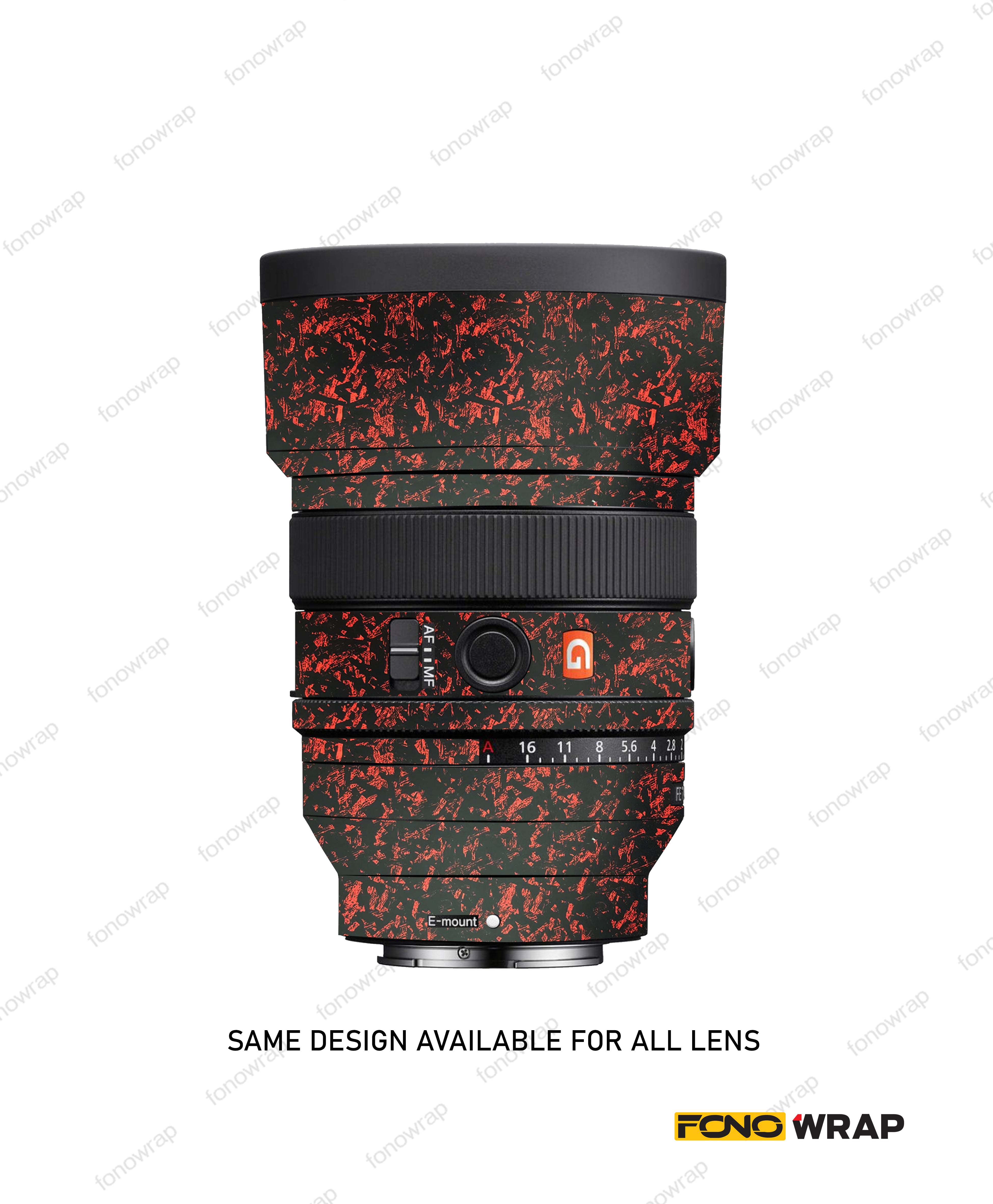 Bloom Red Lens Skin