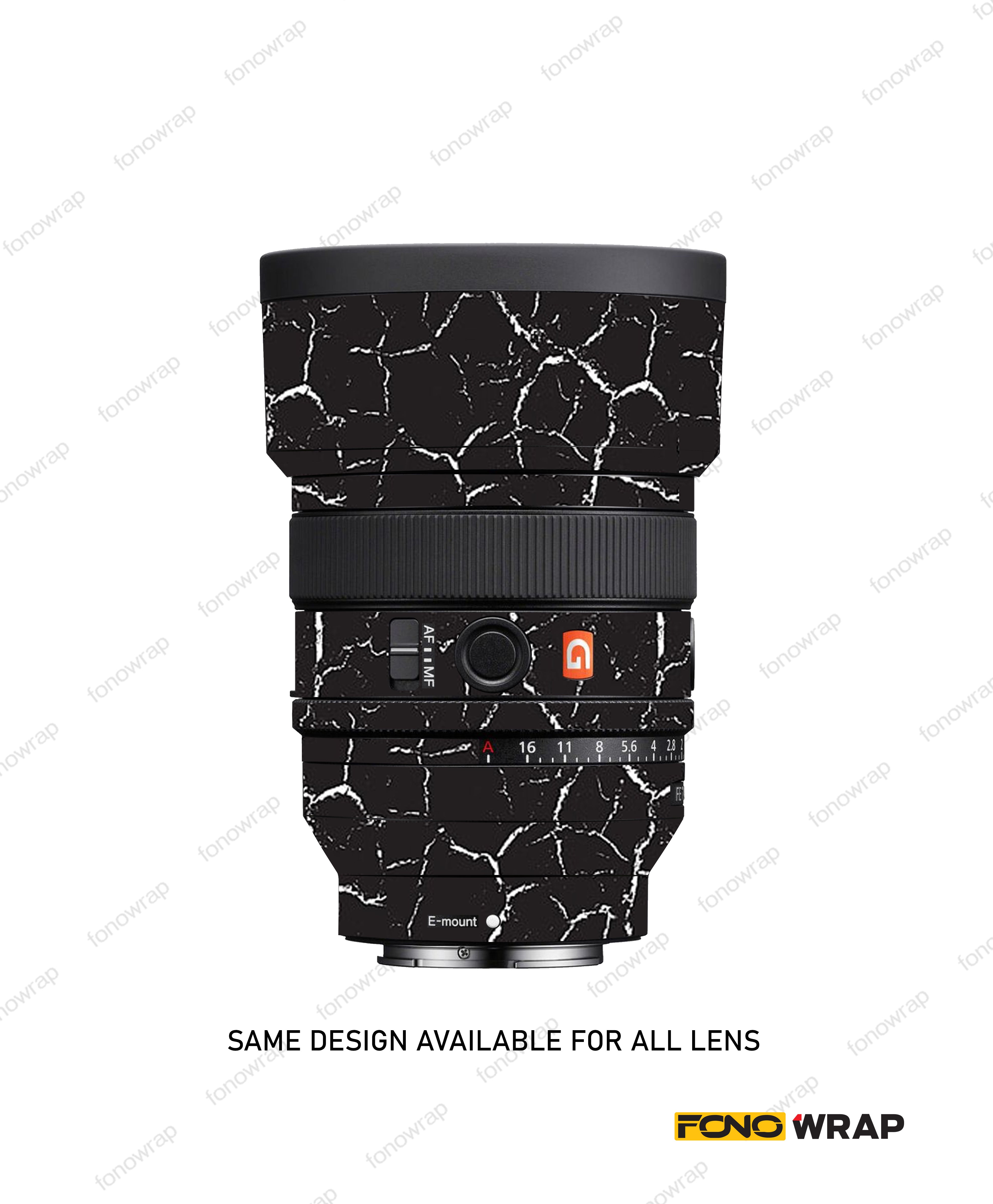 Flame Black Lens Skin