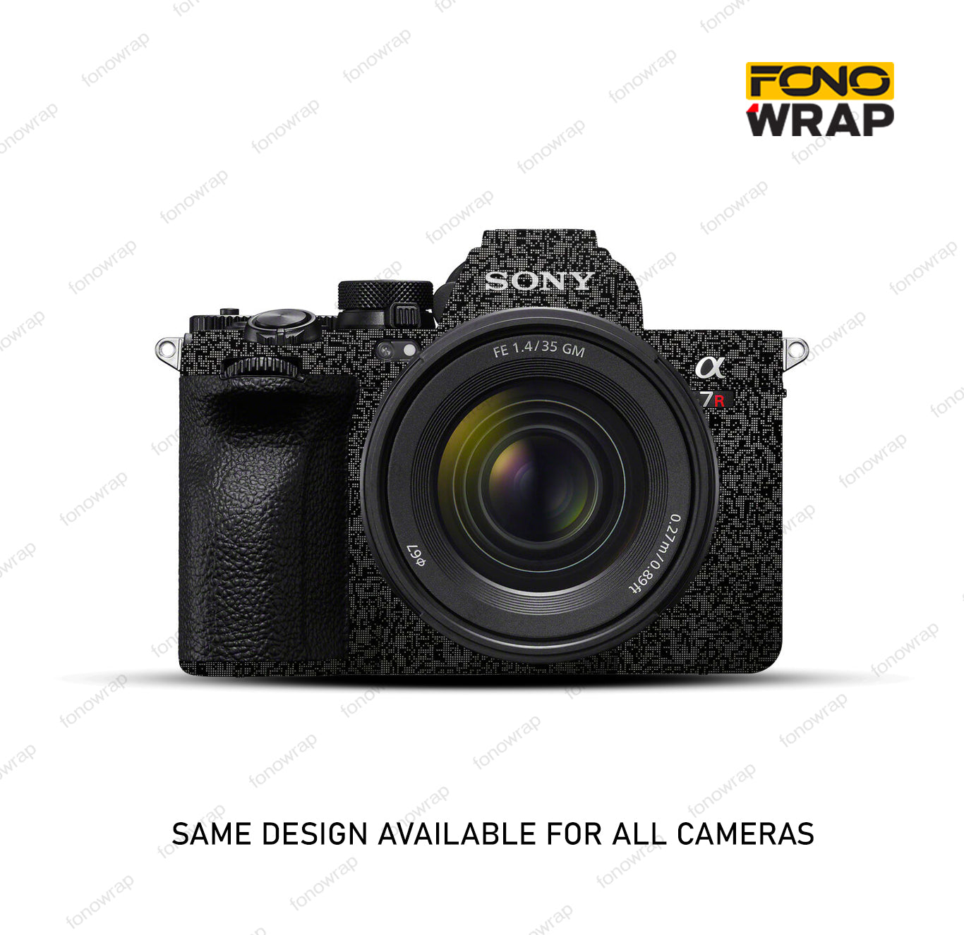 Dot Matrix Camera Skin