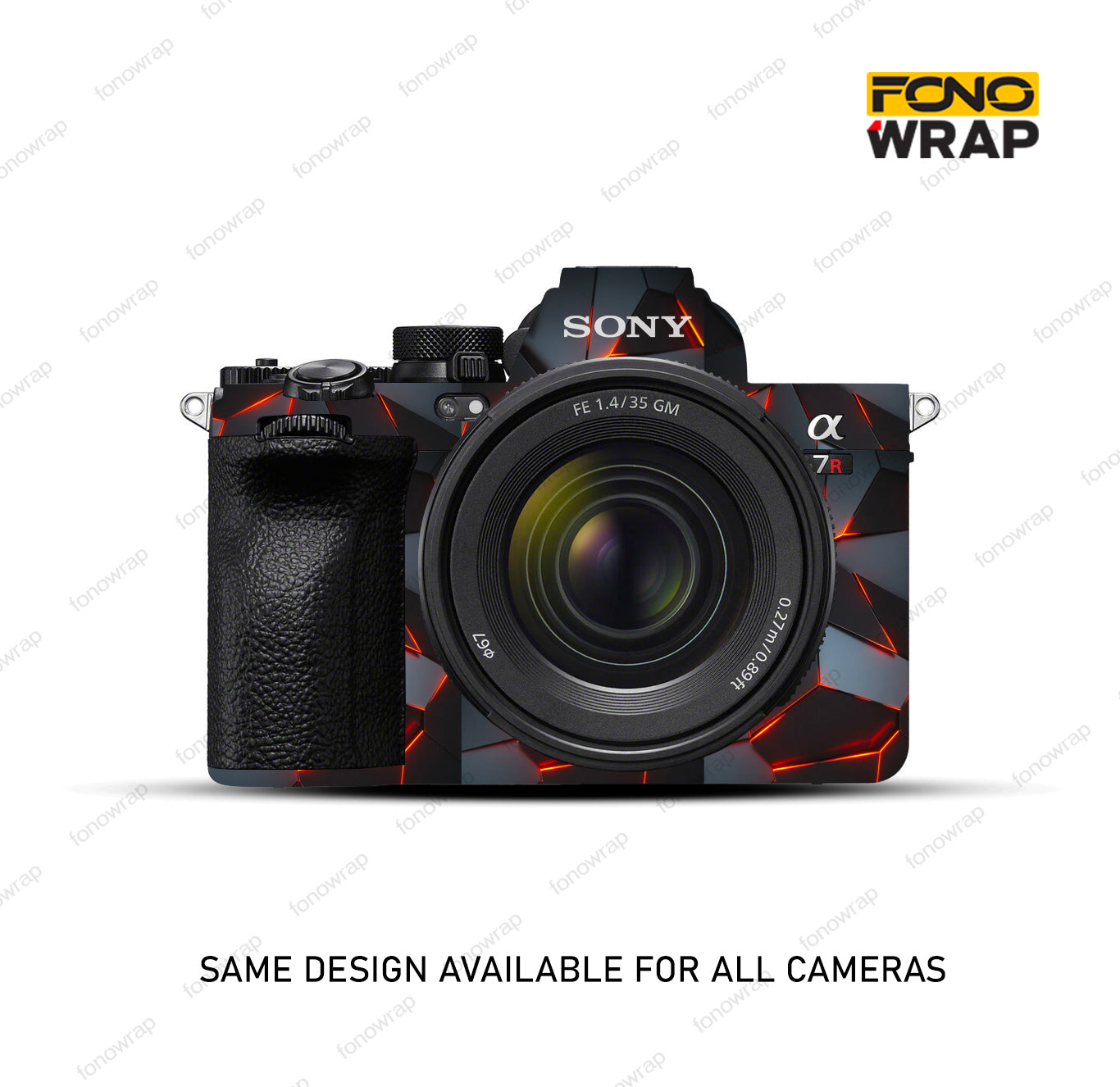 Flame Art Camera Skin