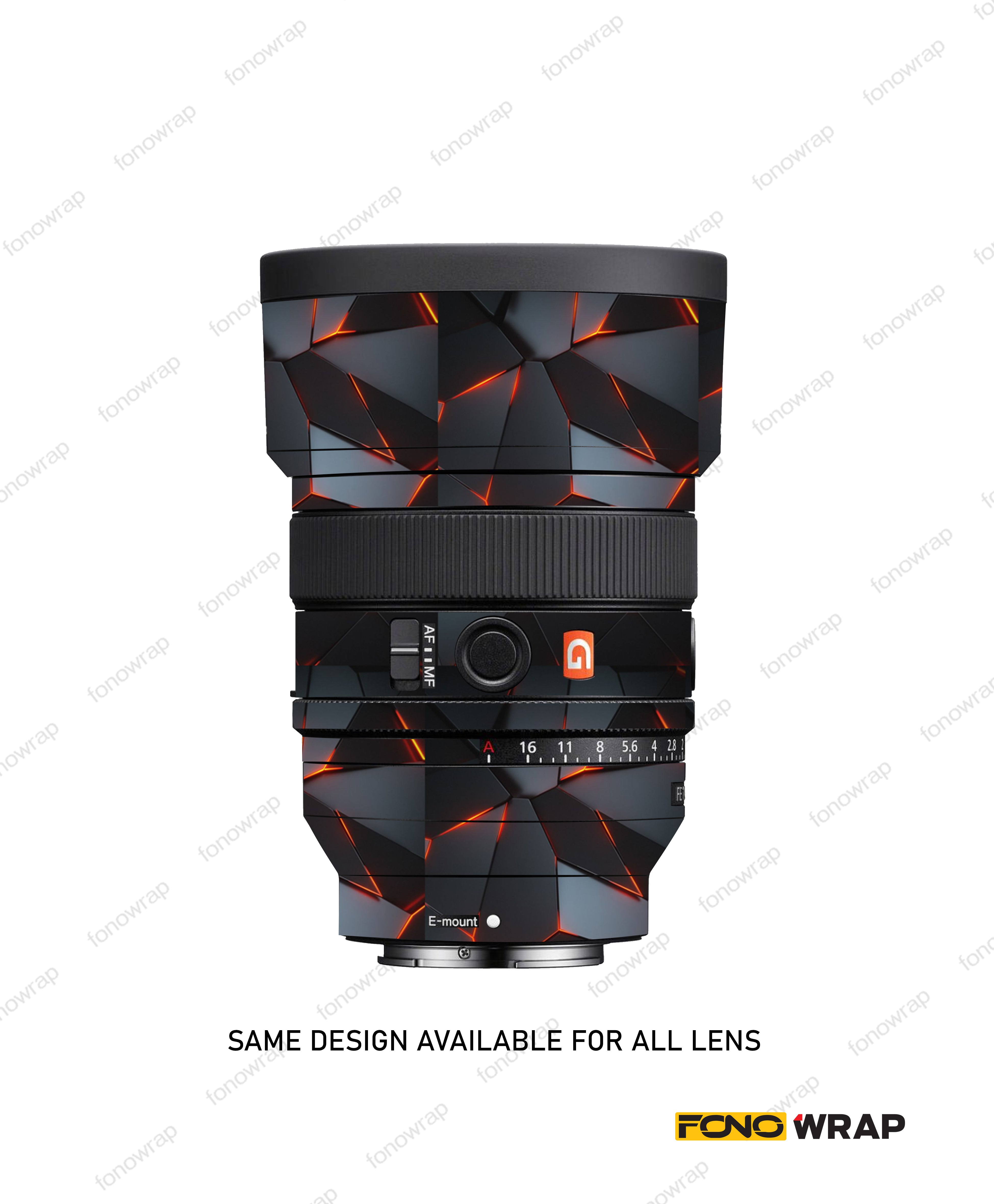 Flame Art Lens Skin