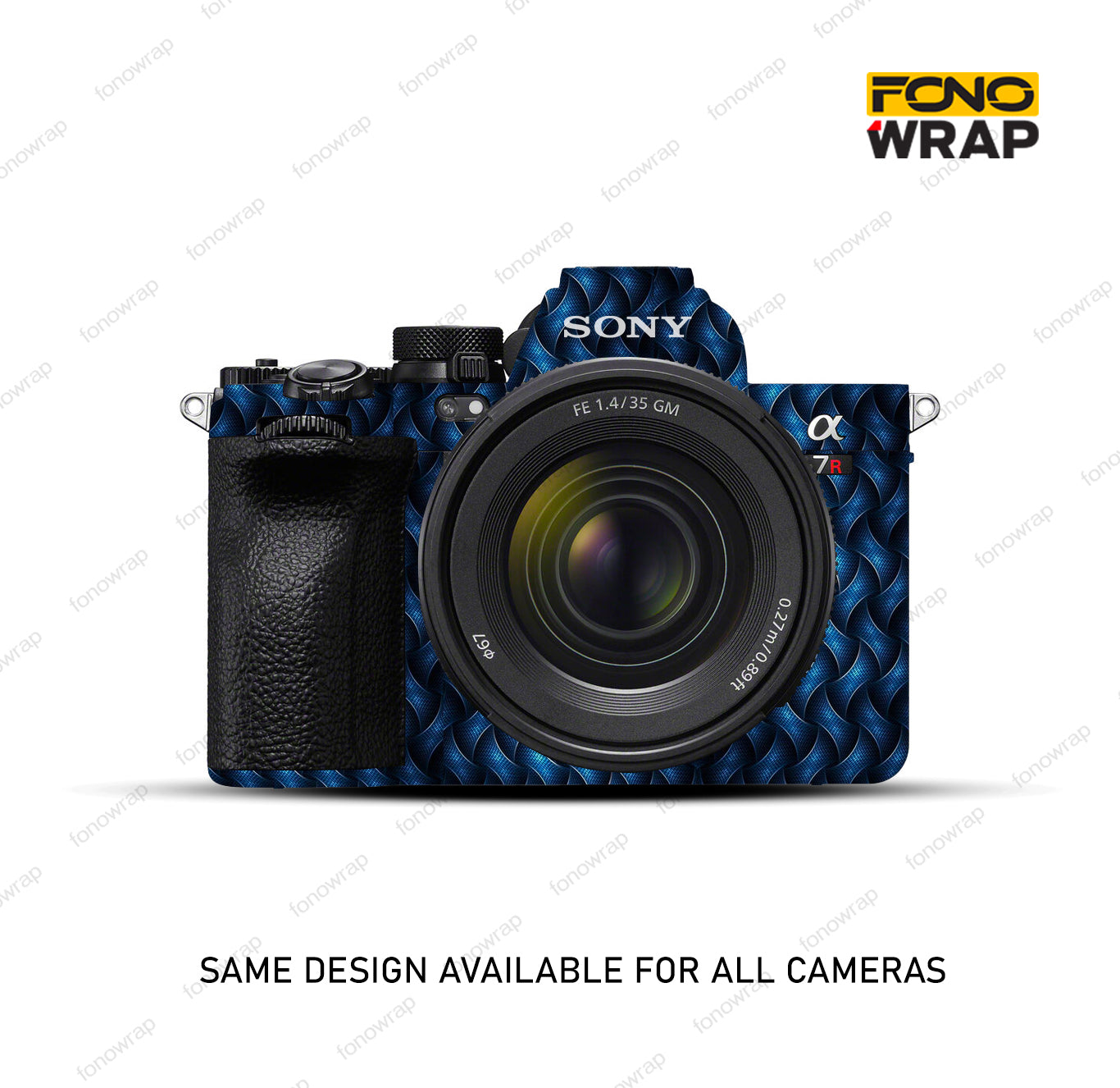 Antic Blue Camera Skin