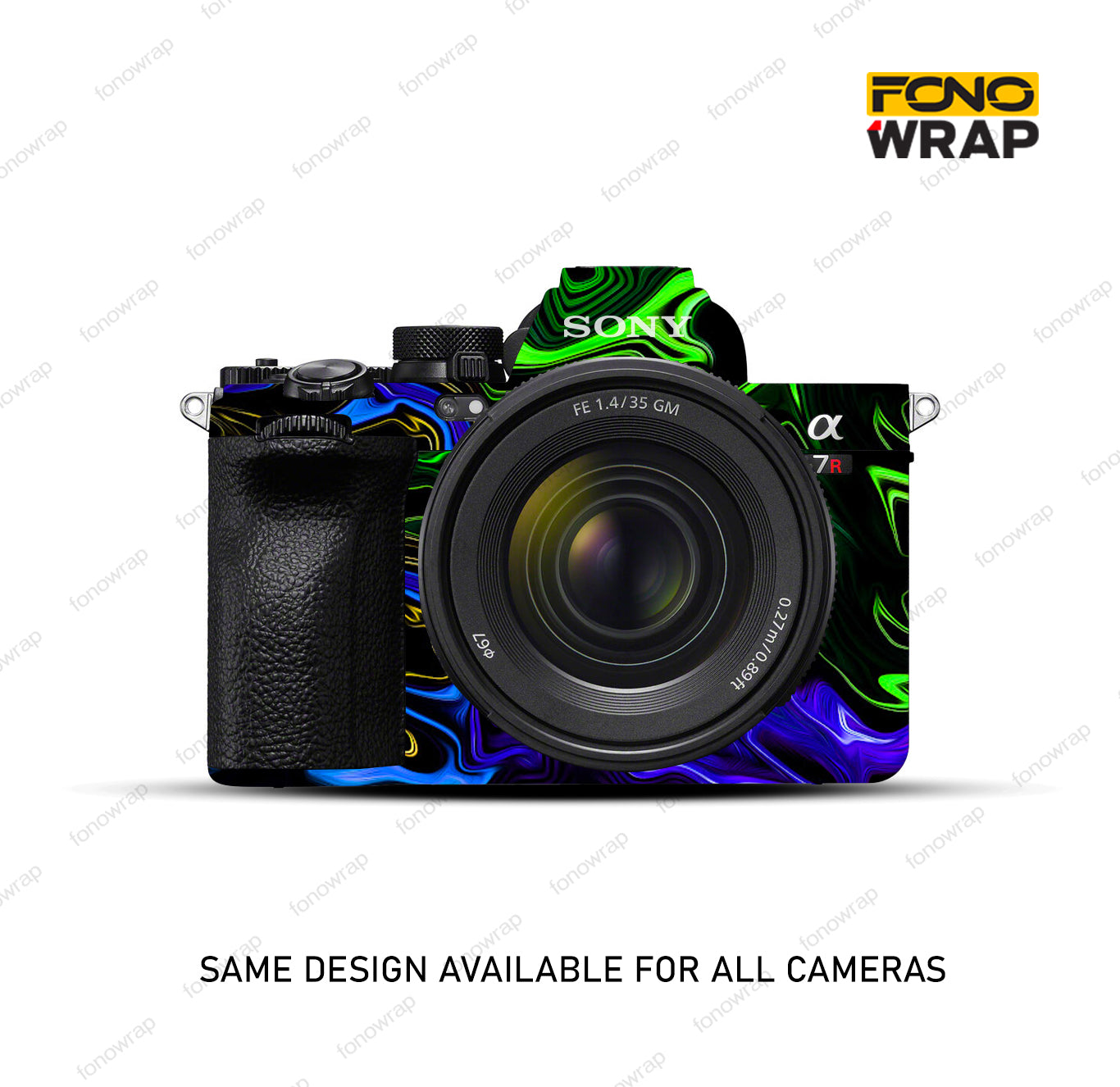 Neon Fusion Camera Skin
