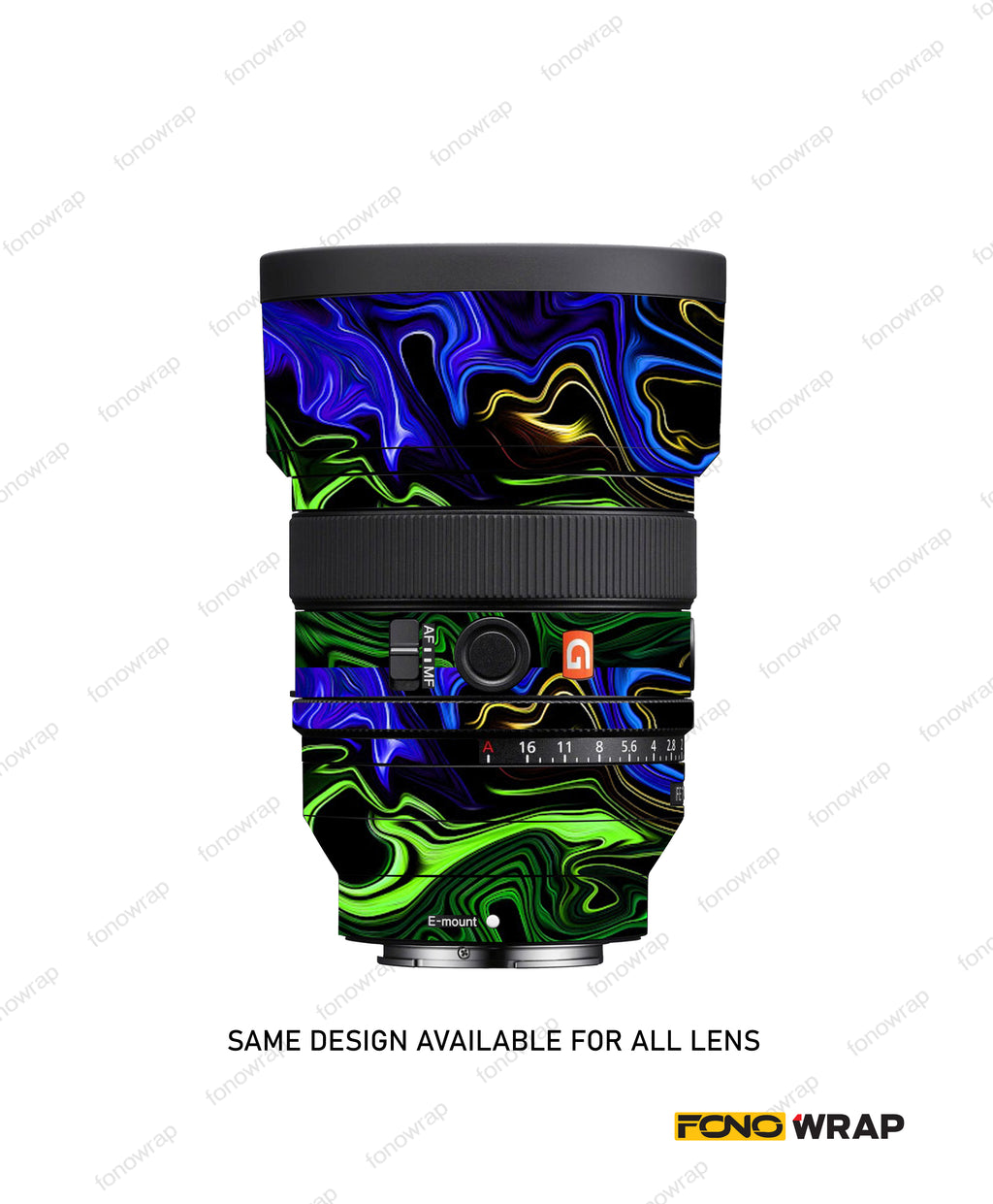 Neon Fusion Lens Skin