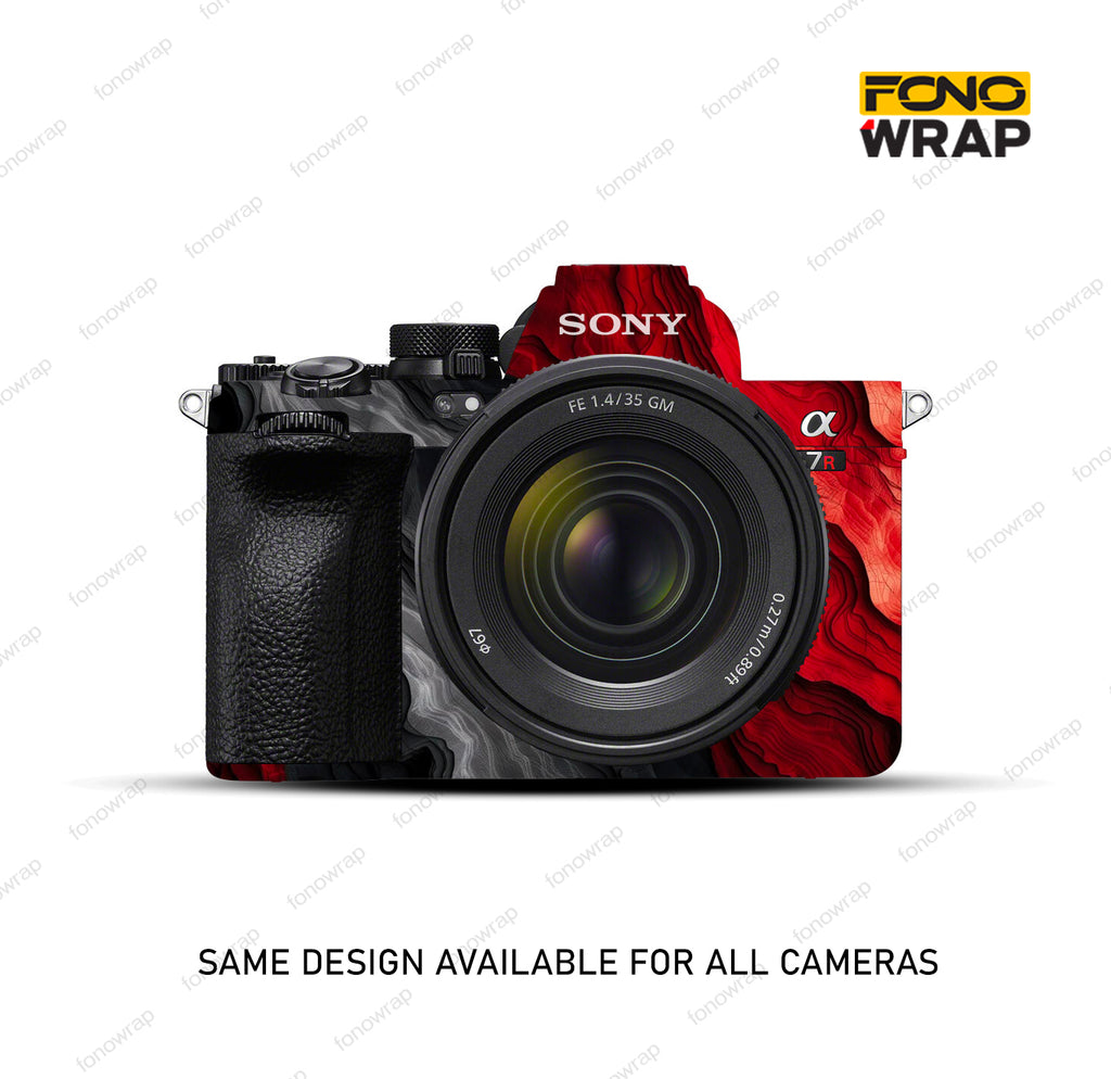 Bloom Red Camera Skin