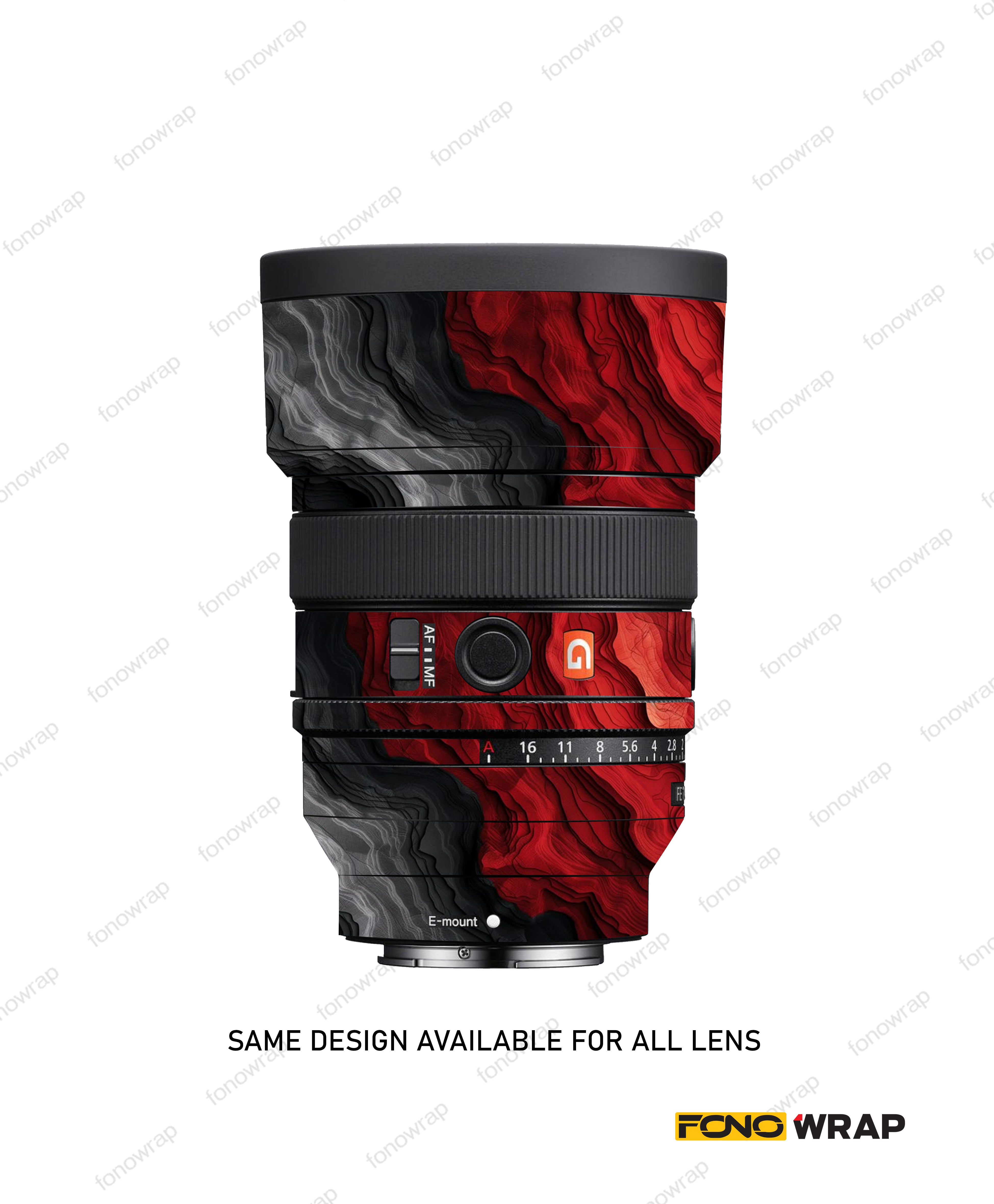 Bloom Red Lens Skin