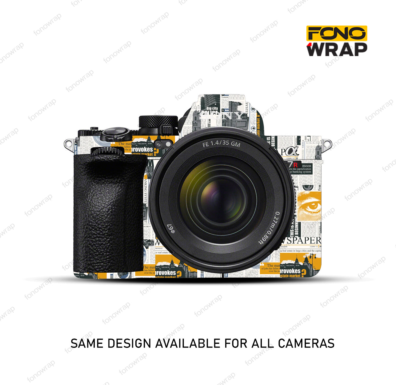 Newspaper Camera Skin