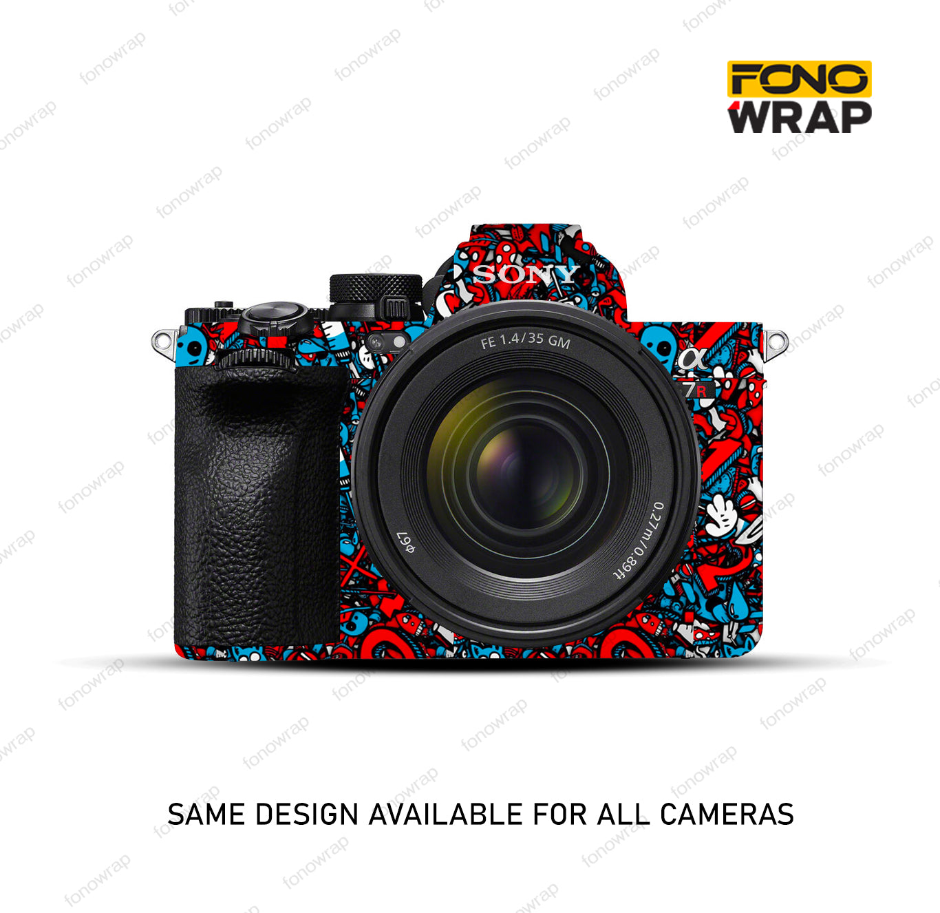 Doodle Fliq Camera Skin