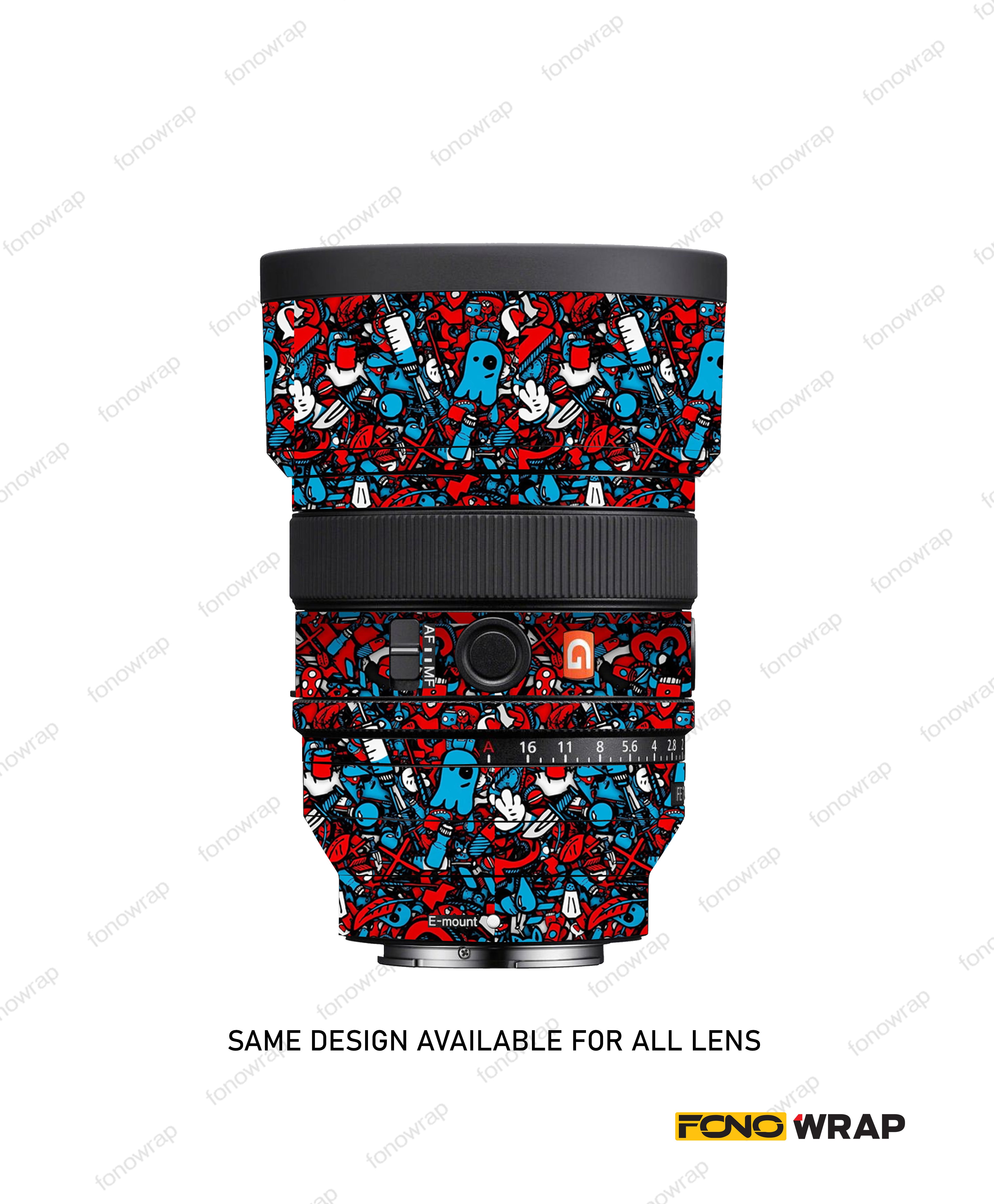 Doodle Fliq Lens Skin