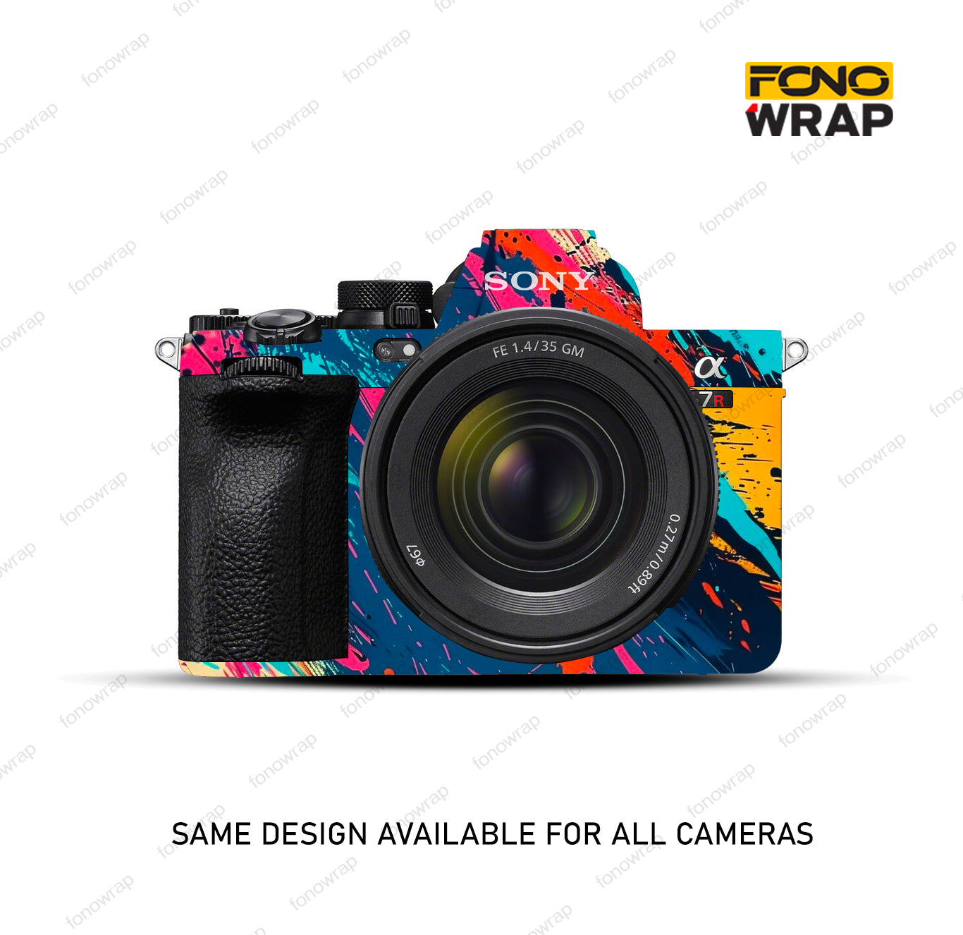 Color Splash 03 Camera Skin