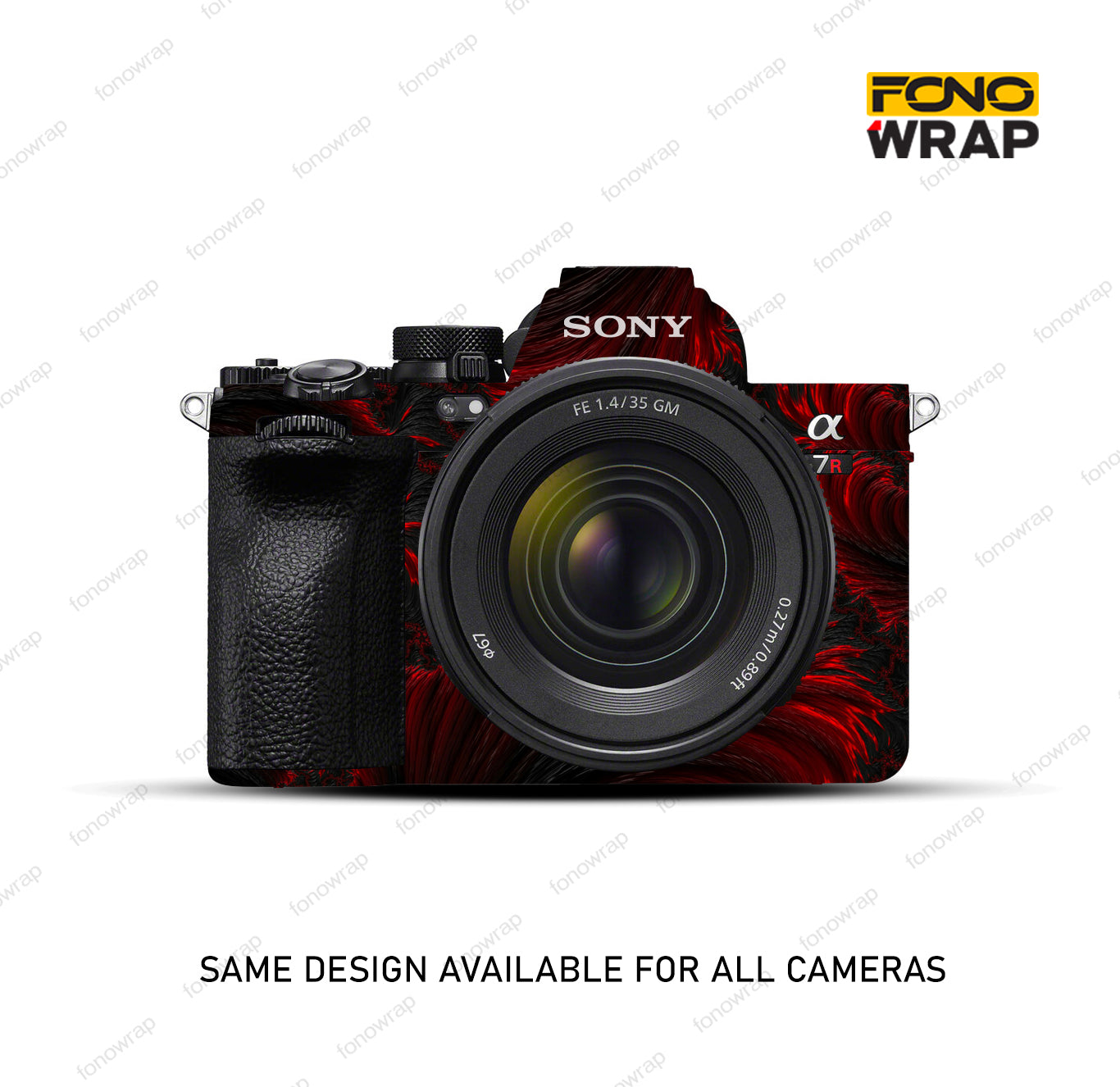 Mystical Red Camera Skin