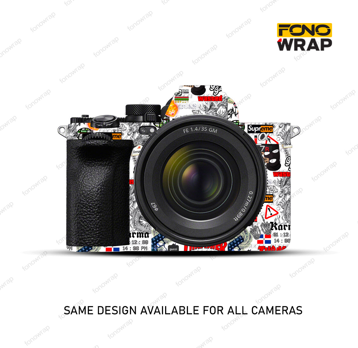 Caution Bomb Camera Skin