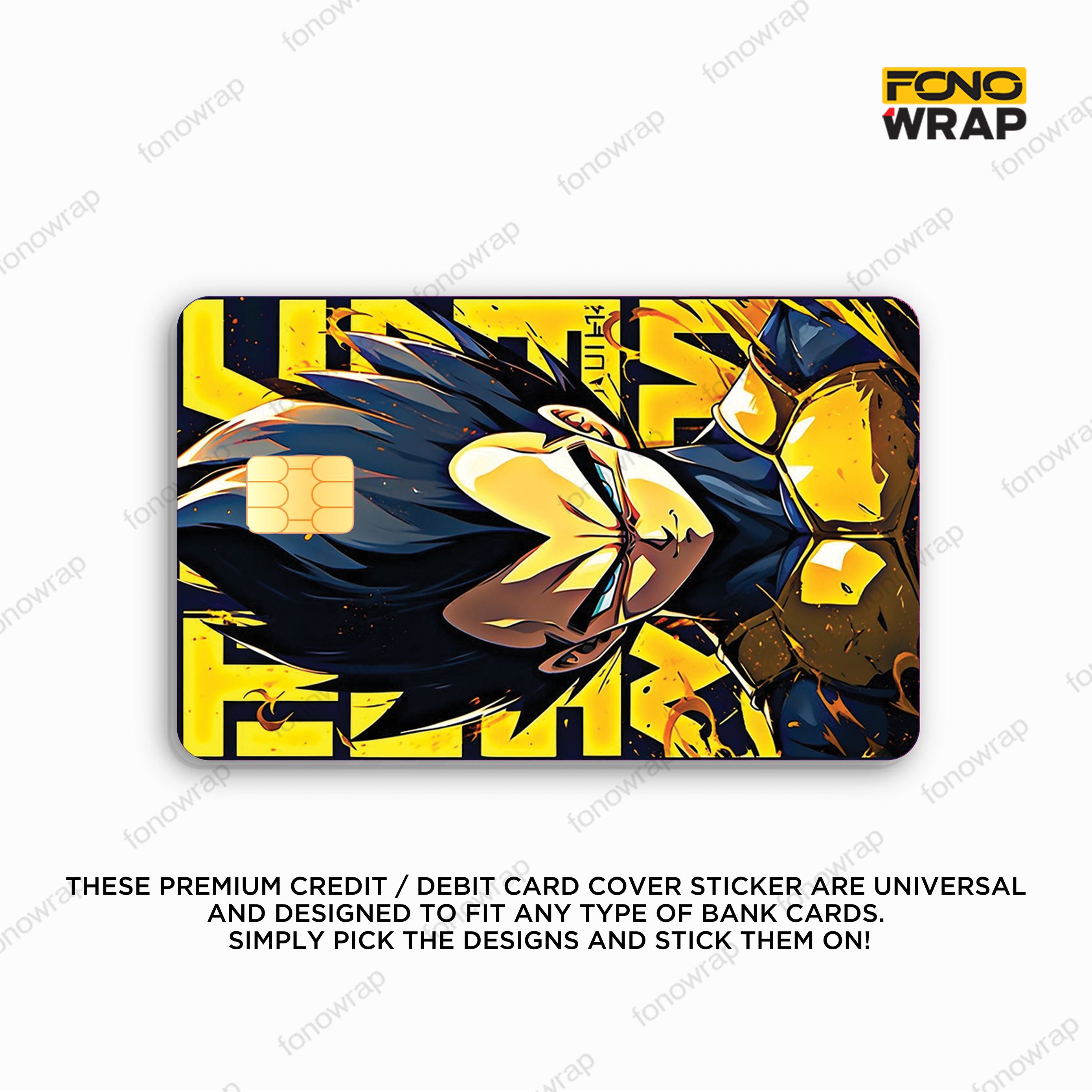 Vegeta ATM Card Skin