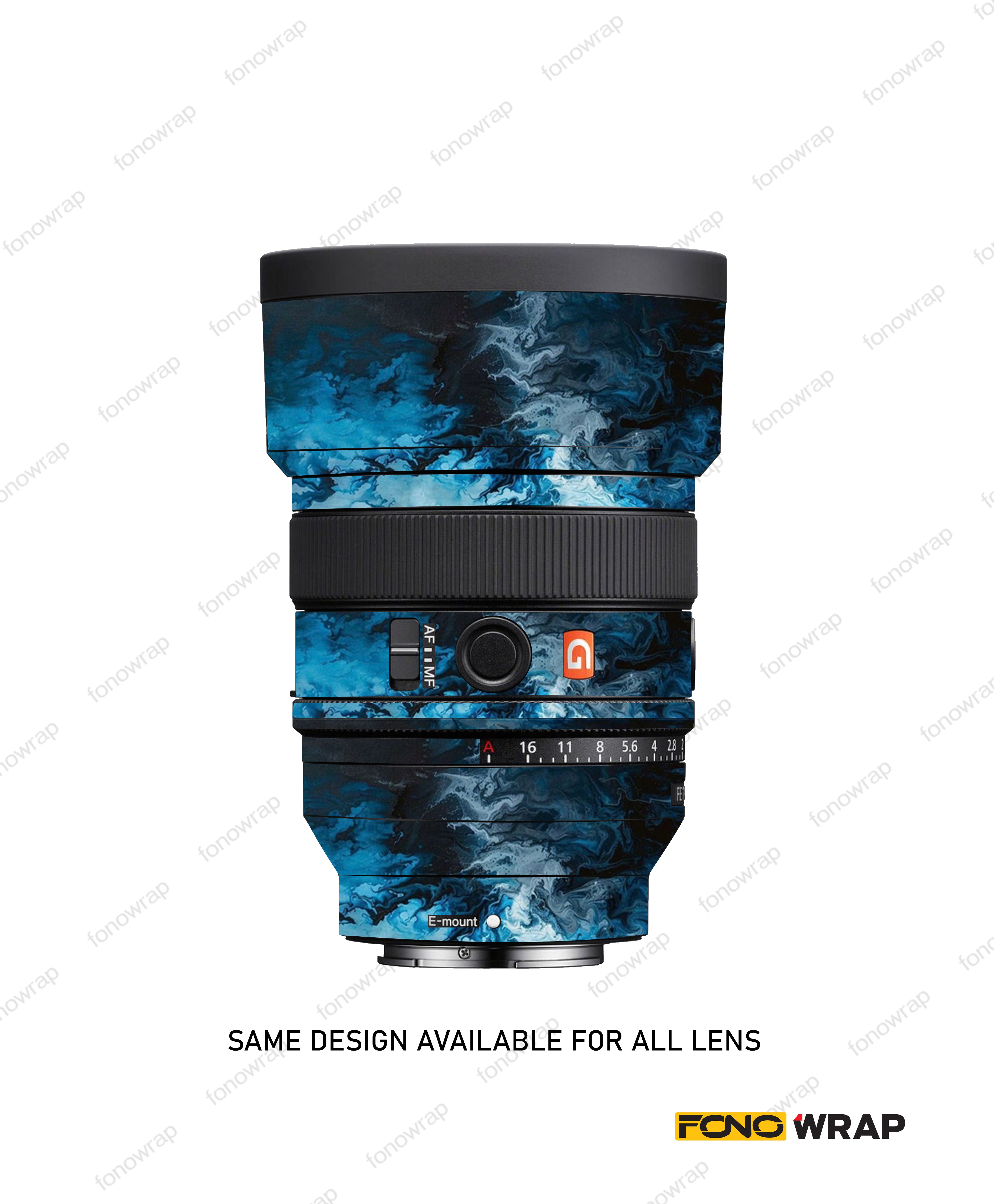 Bloom Blue Lens Skin