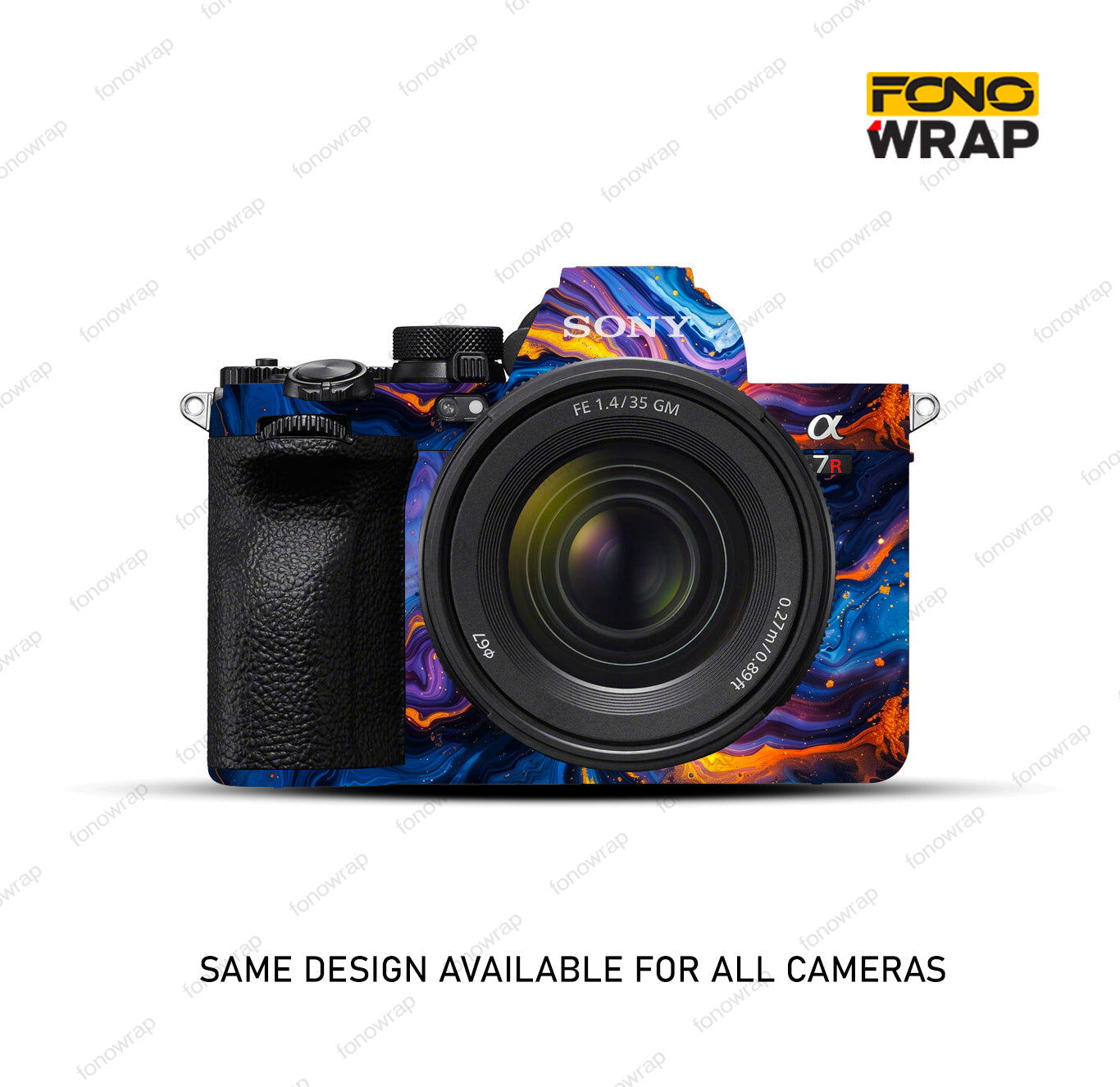 Galaxy Bloom Camera Skin
