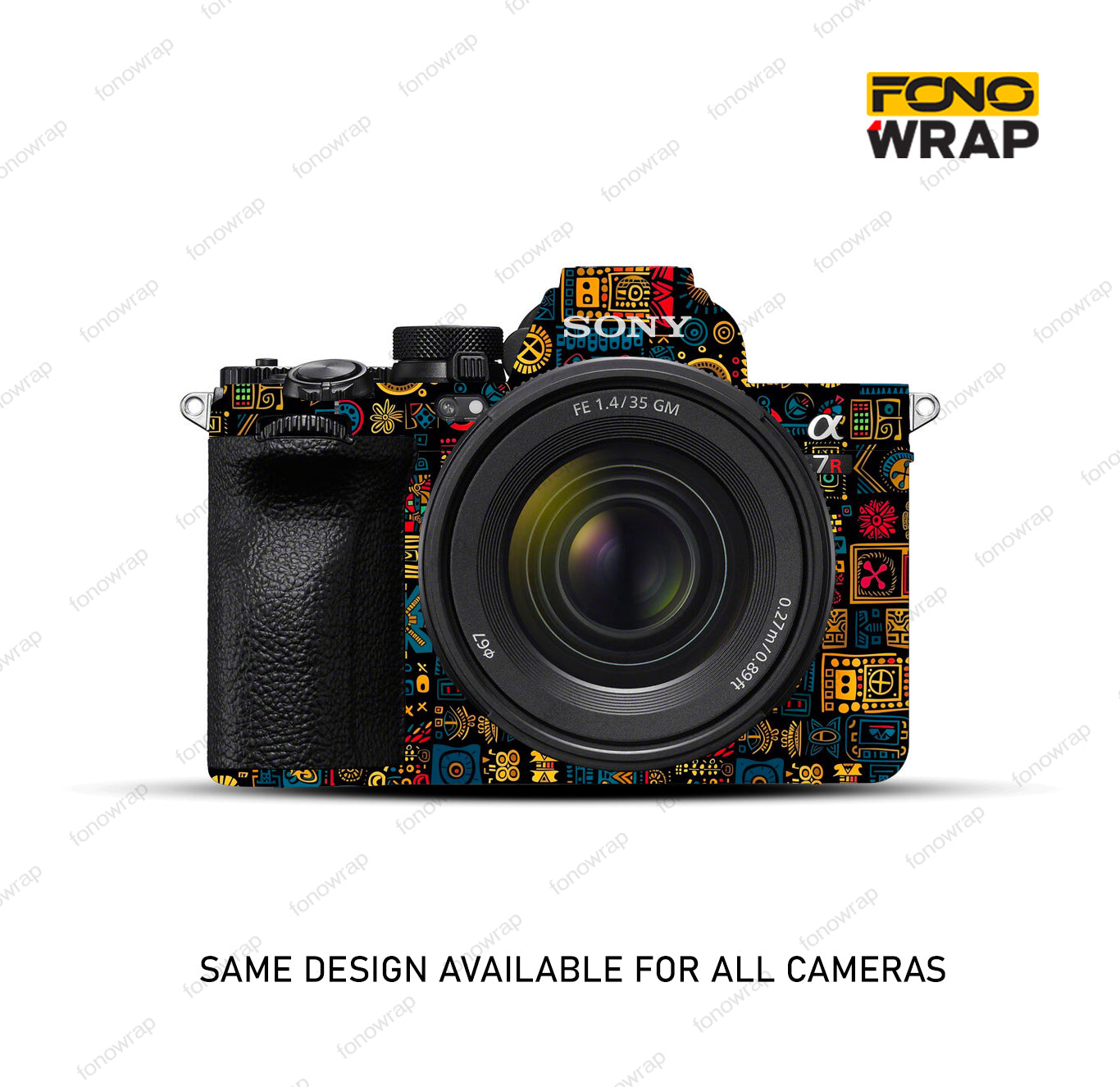 Ancient Tribal Camera Skin