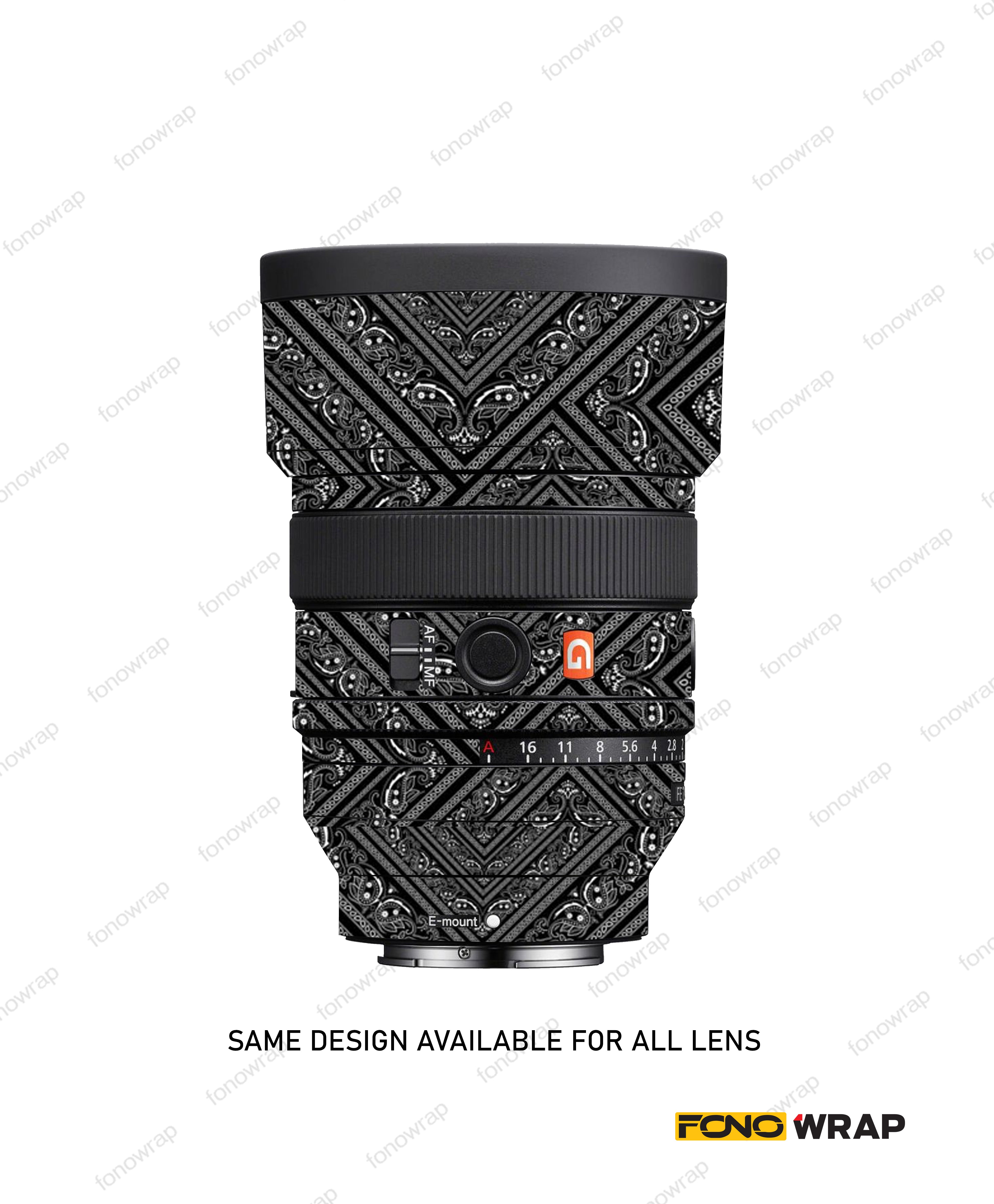 Grey Tribal Lens Skin