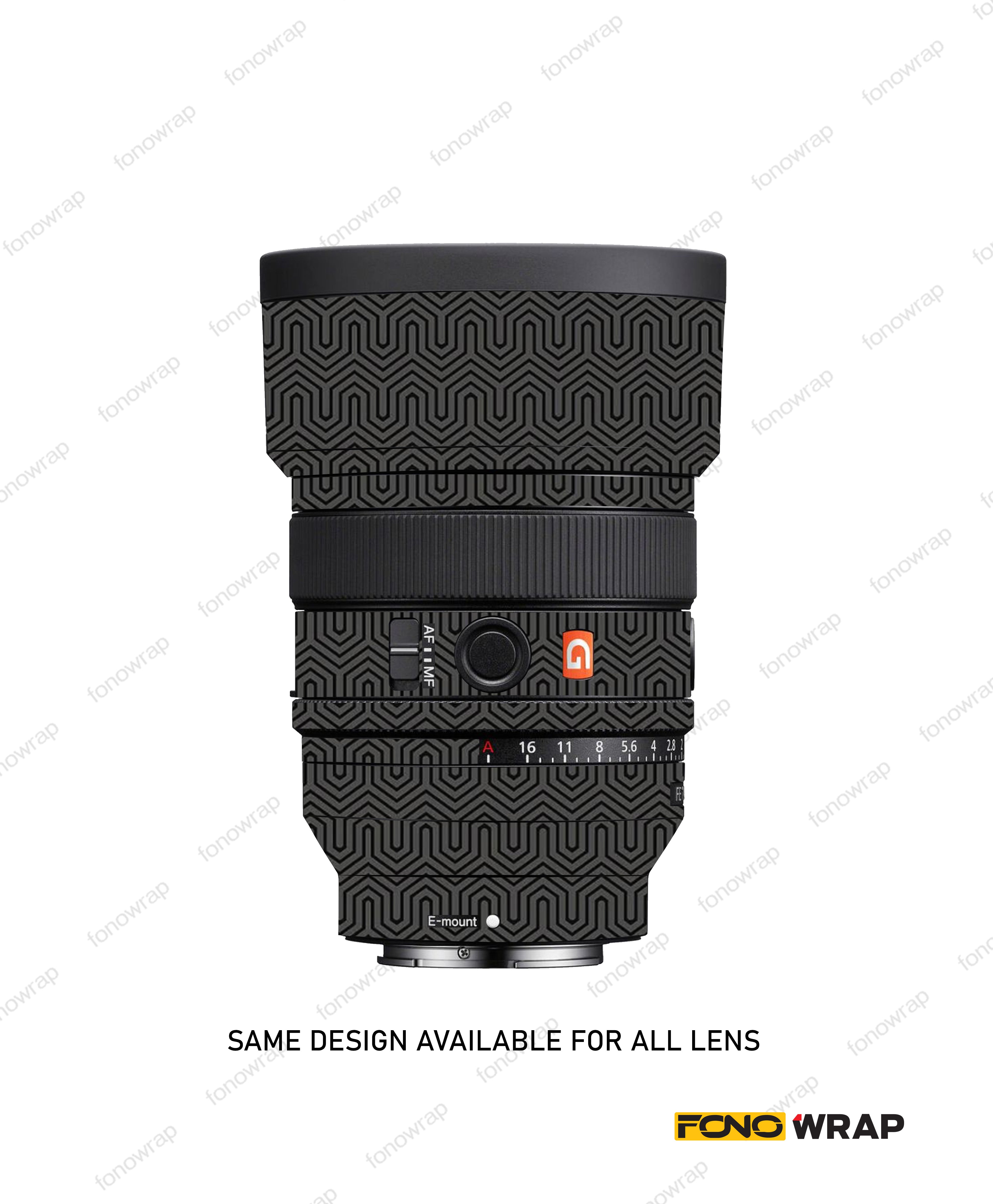 Seamless Black Lens Skin