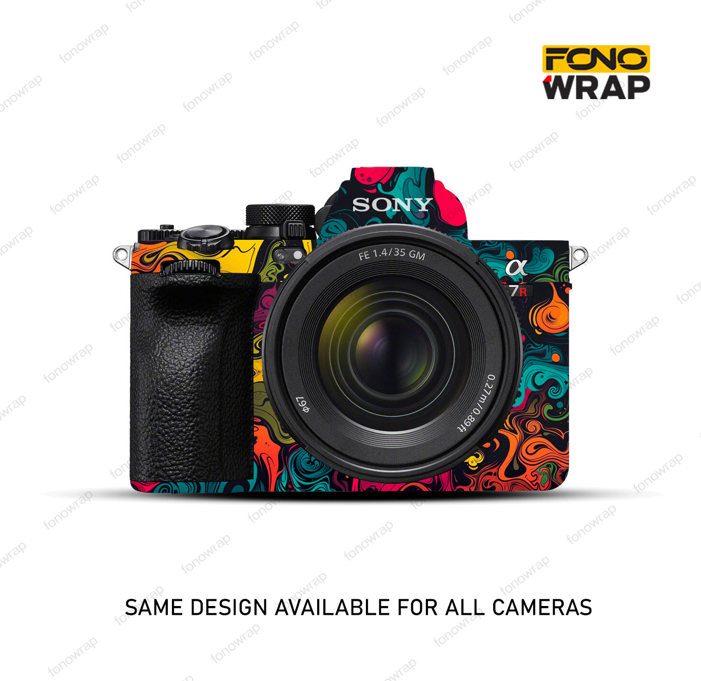 Vibrant Color Camera Skin