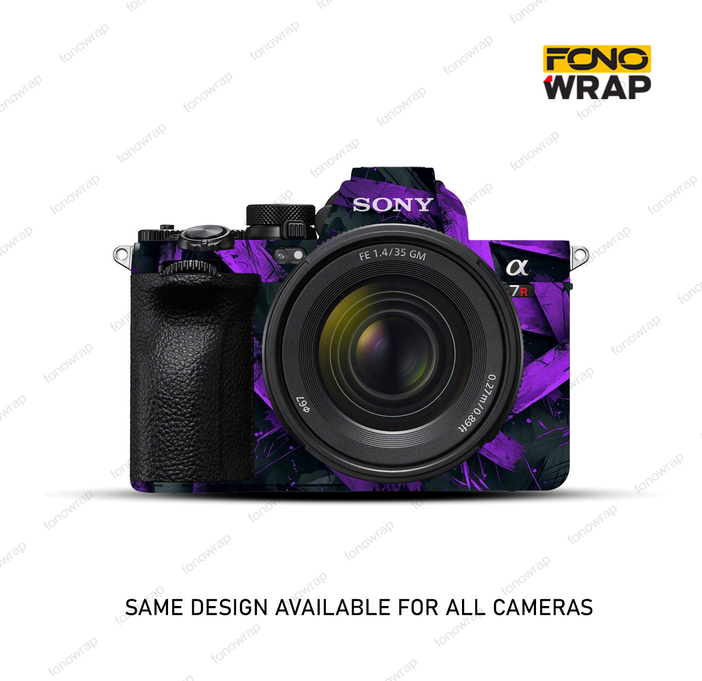 Bloom Purple Camera Skin