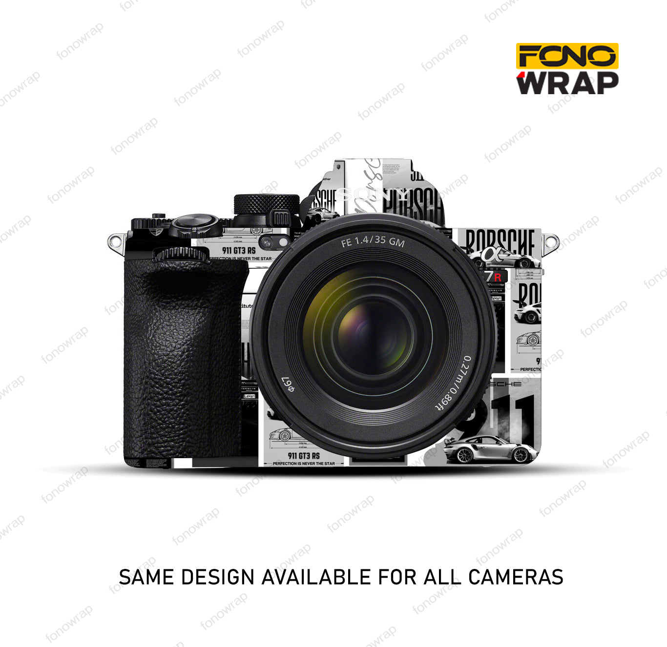 Porsche Camera Skin